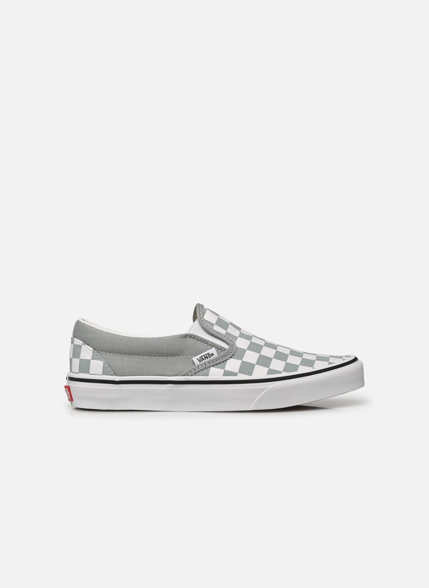 Baskets toile Classic Slip-On W femme gris Vans Baskets toile Classic Slip-On W femme gris Color Theory Checkerboard Pure