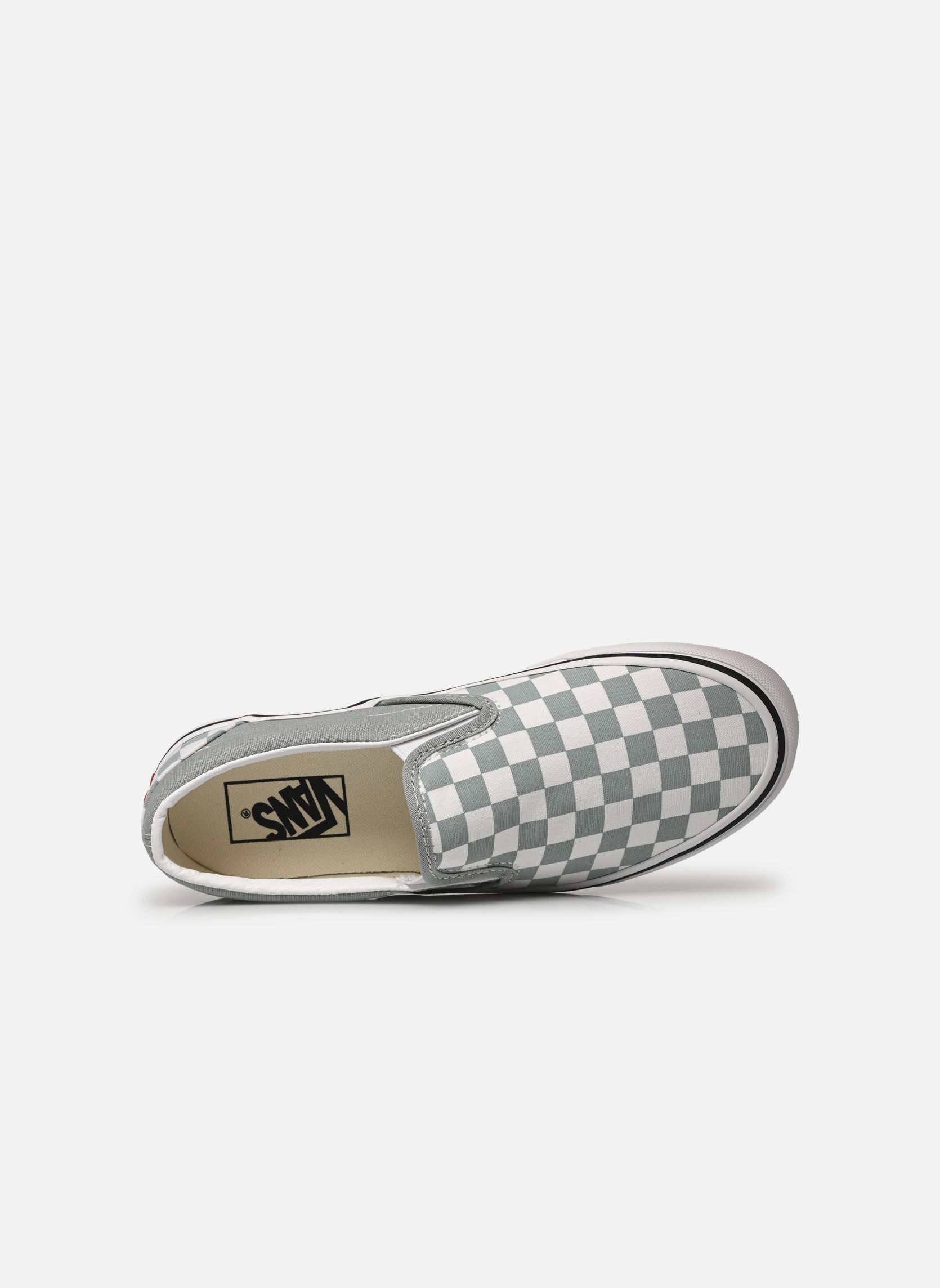 Baskets toile Classic Slip-On W femme gris Vans Baskets toile Classic Slip-On W femme gris Color Theory Checkerboard Pure
