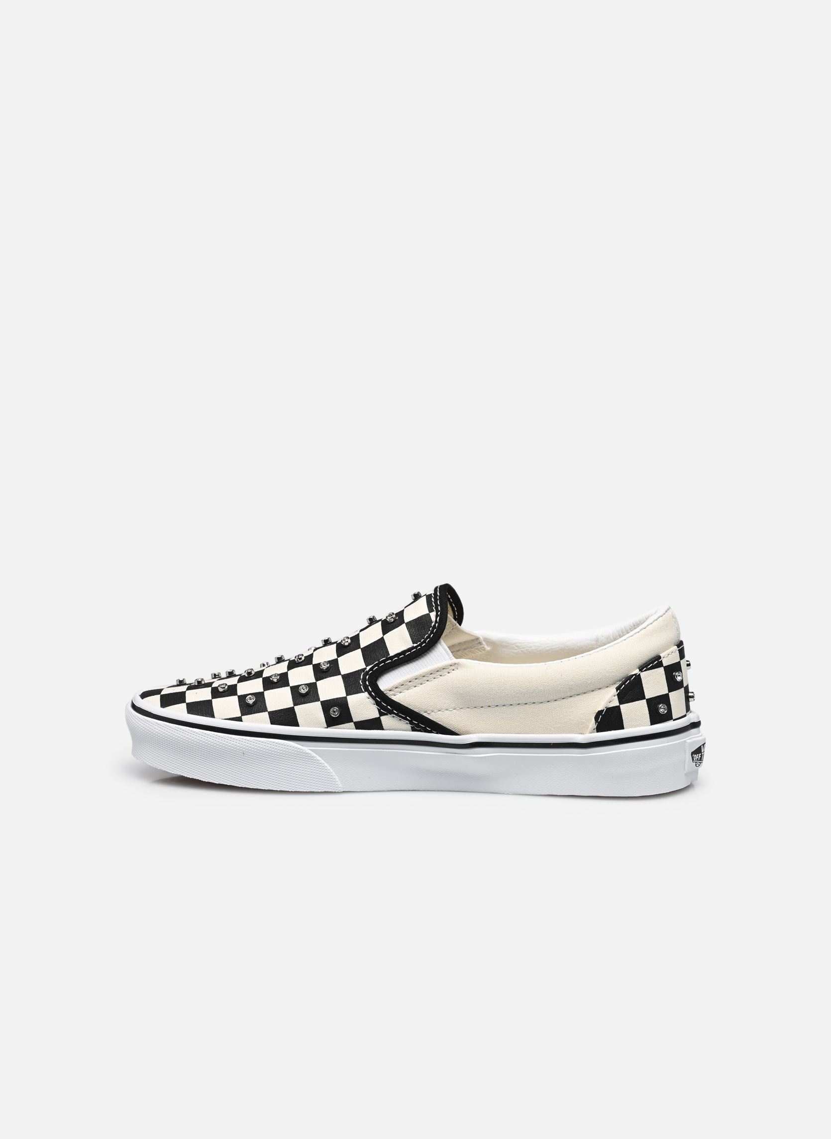 Print sneakers Classic Slip-On W dames zwart Vans Print sneakers Classic Slip-On W dames zwart Checkerboard Rhinestone Black