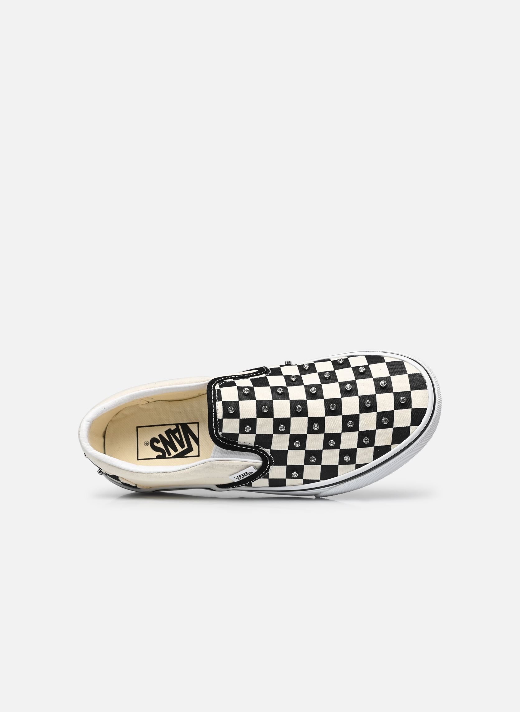 Print sneakers Classic Slip-On W dames zwart Vans Print sneakers Classic Slip-On W dames zwart Checkerboard Rhinestone Black