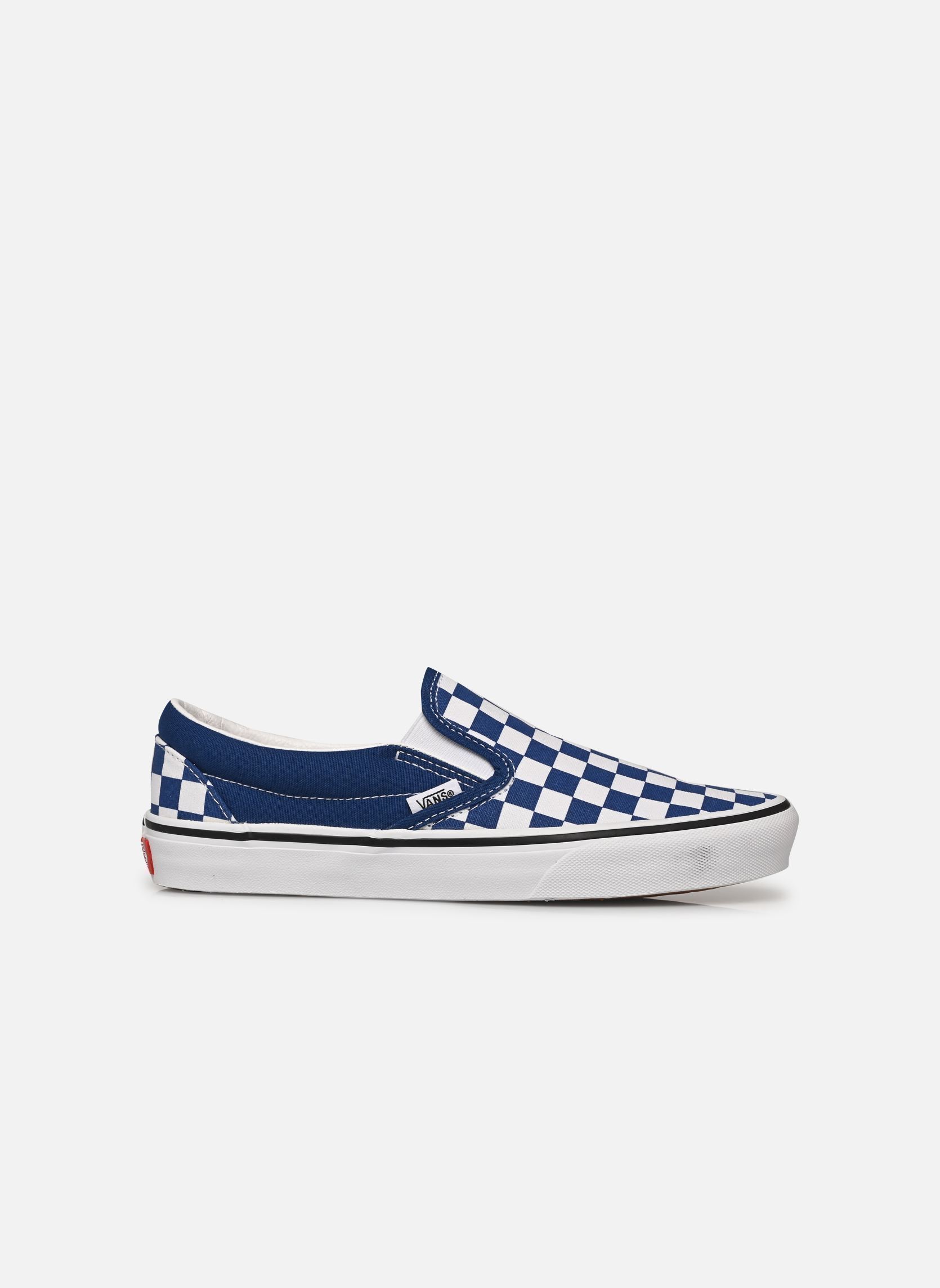 Print sneakers Classic Slip-On W dames blauw Vans Print sneakers Classic Slip-On W dames blauw Checkerboard True Blue