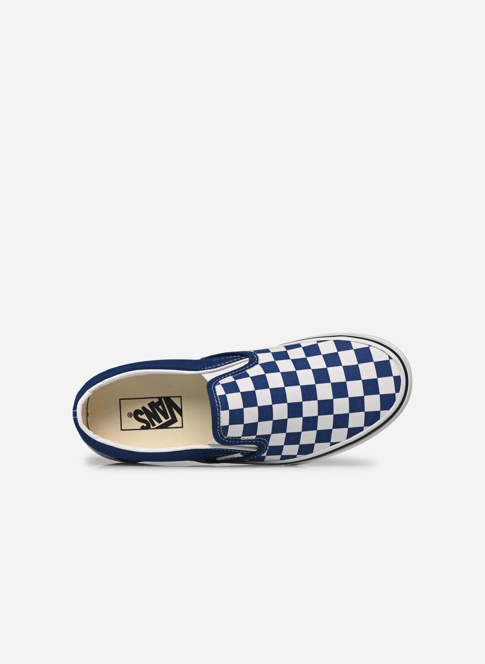 Print sneakers Classic Slip-On W dames blauw Vans Print sneakers Classic Slip-On W dames blauw Checkerboard True Blue