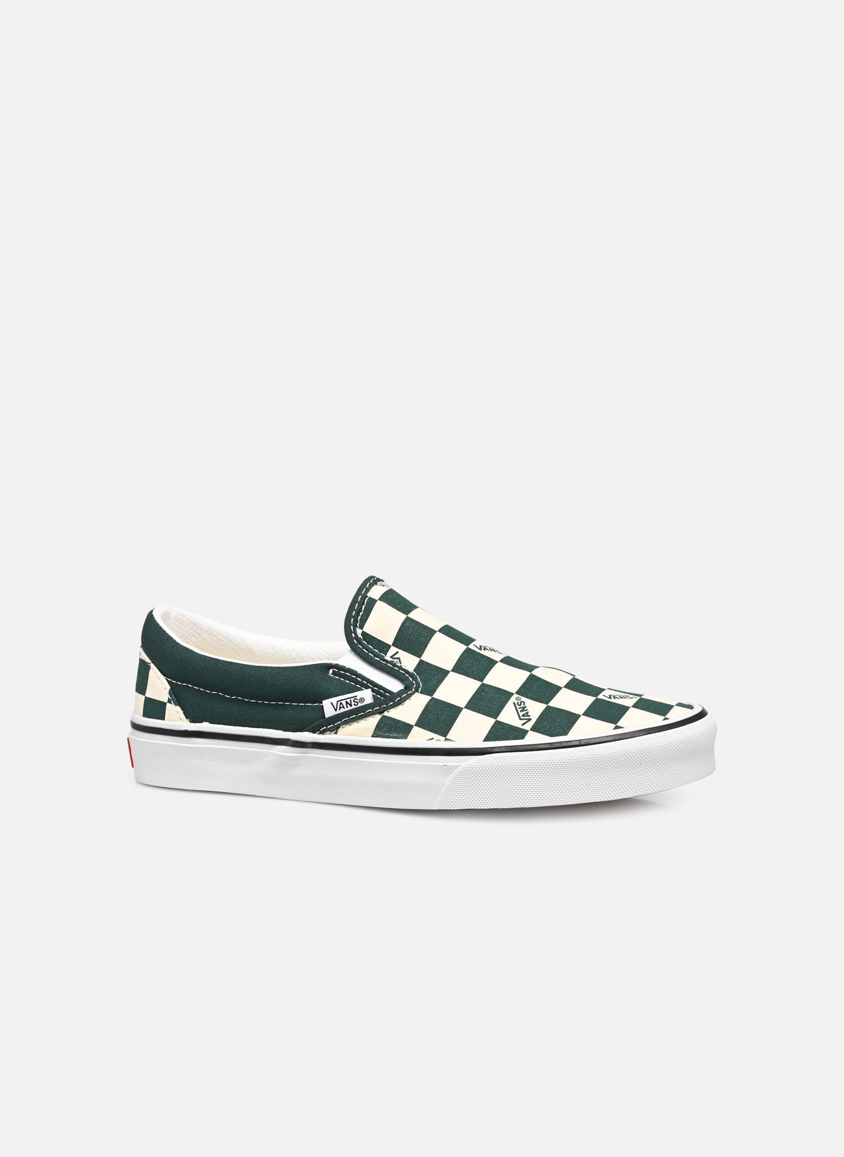 Print sneakers Classic Slip-On W dames groen Vans Print sneakers Classic Slip-On W dames groen Vans Check Emerald