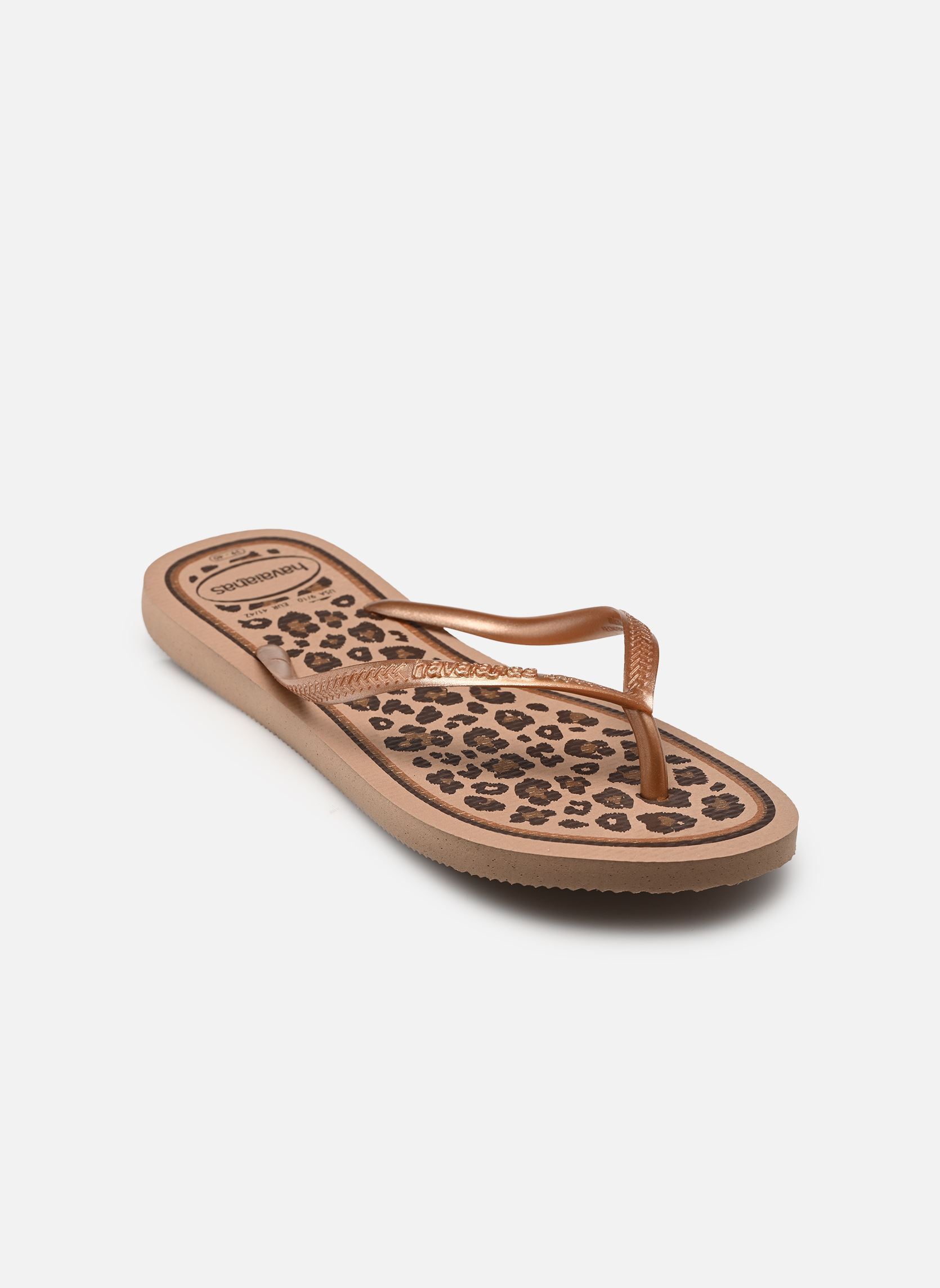 Slippers Slim Animals dames bruin Havaianas Slippers Slim Animals dames bruin ROSE GOLD/ROSE GOLD