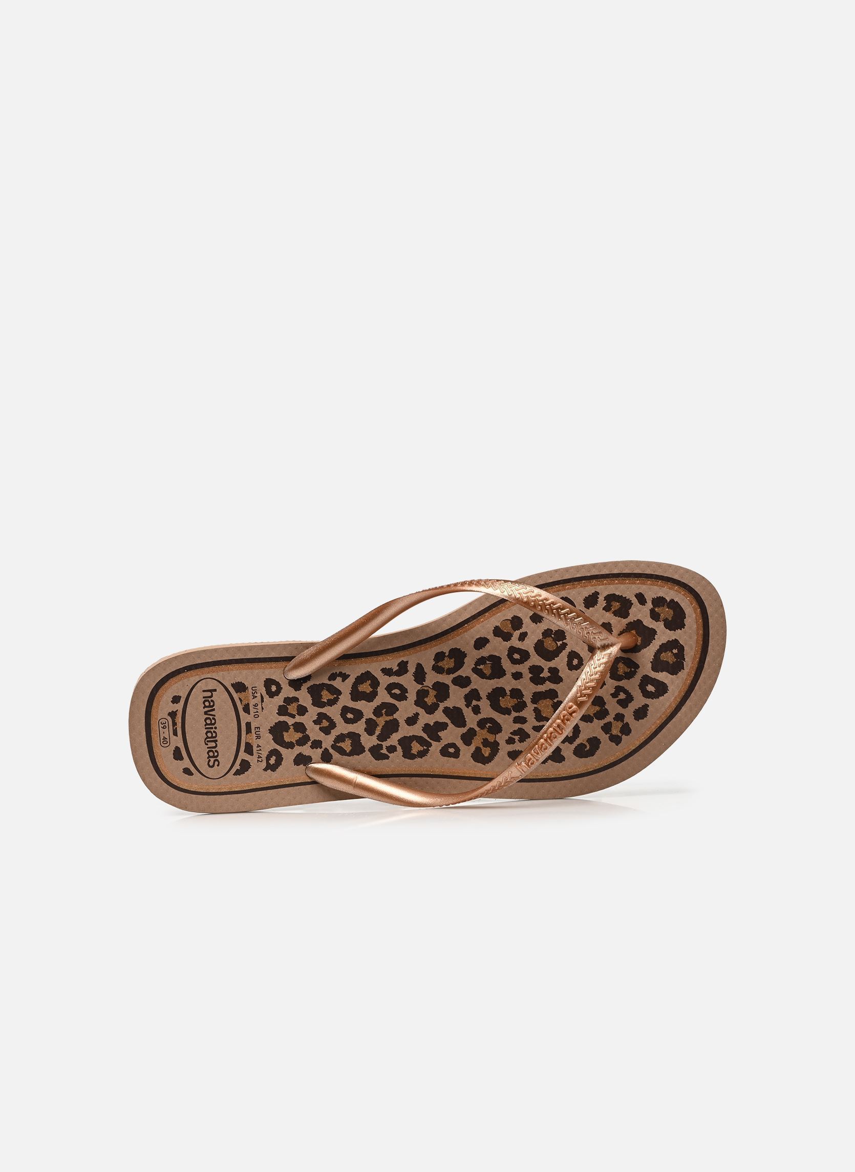 Slippers Slim Animals dames bruin Havaianas Slippers Slim Animals dames bruin ROSE GOLD/ROSE GOLD