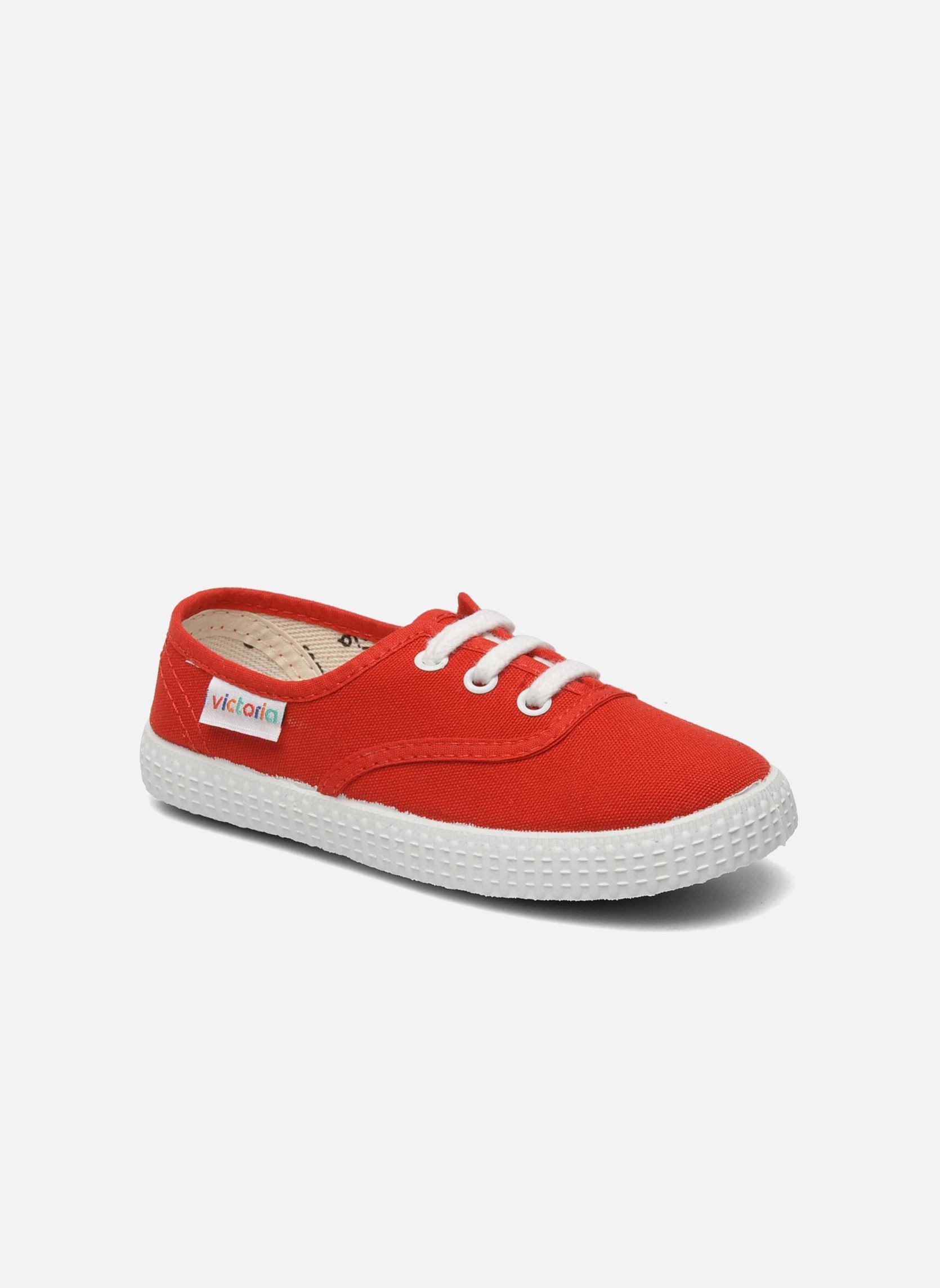Niedrige Sneaker 1915 Inglesa Lona K rot Victoria Niedrige Sneaker 1915 Inglesa Lona K rot Rojo