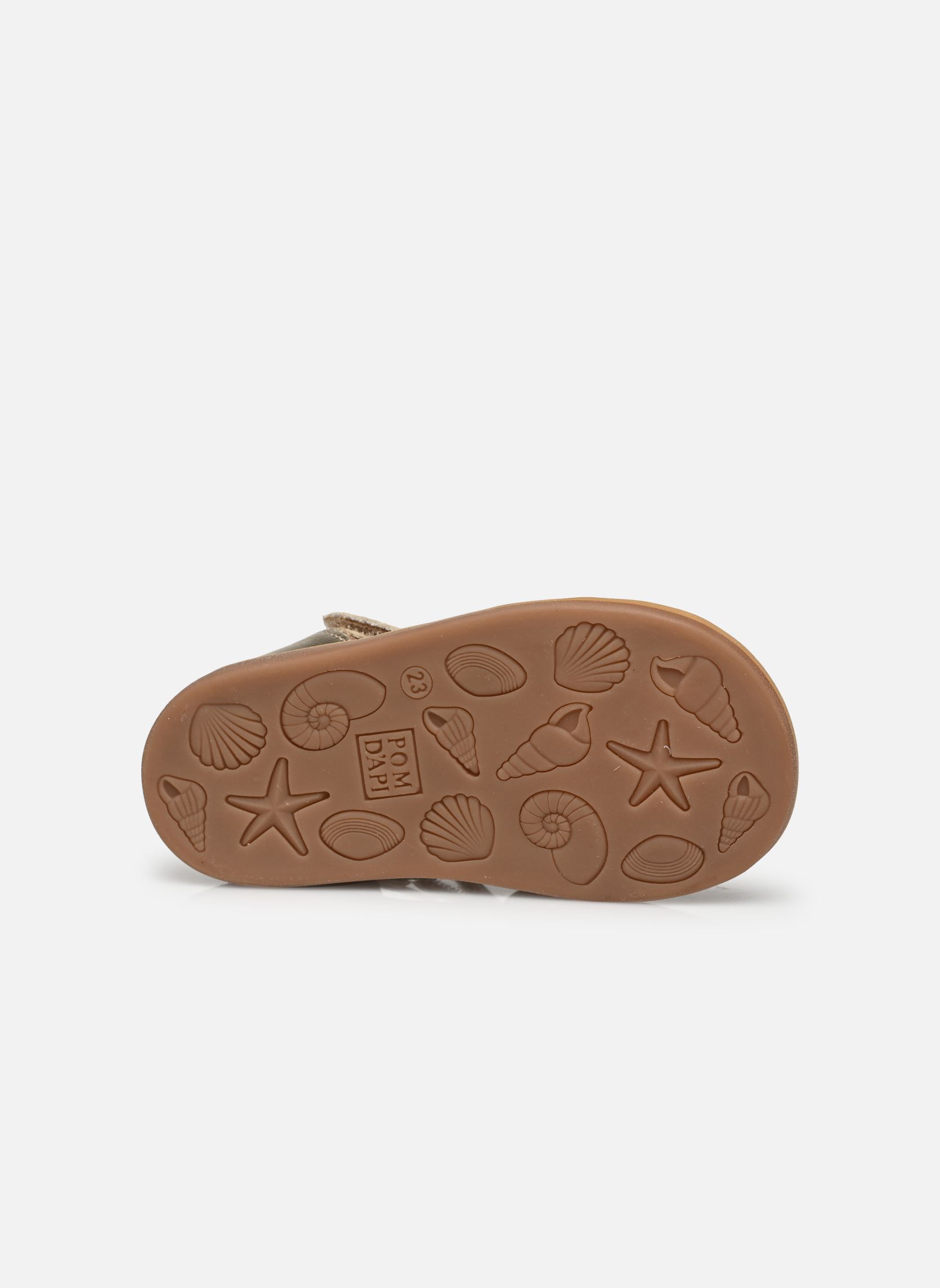 Sandali POPPY STRAP bambina oro e bronzo Pom d Api Sandali POPPY STRAP bambina oro e bronzo PLATINE 2