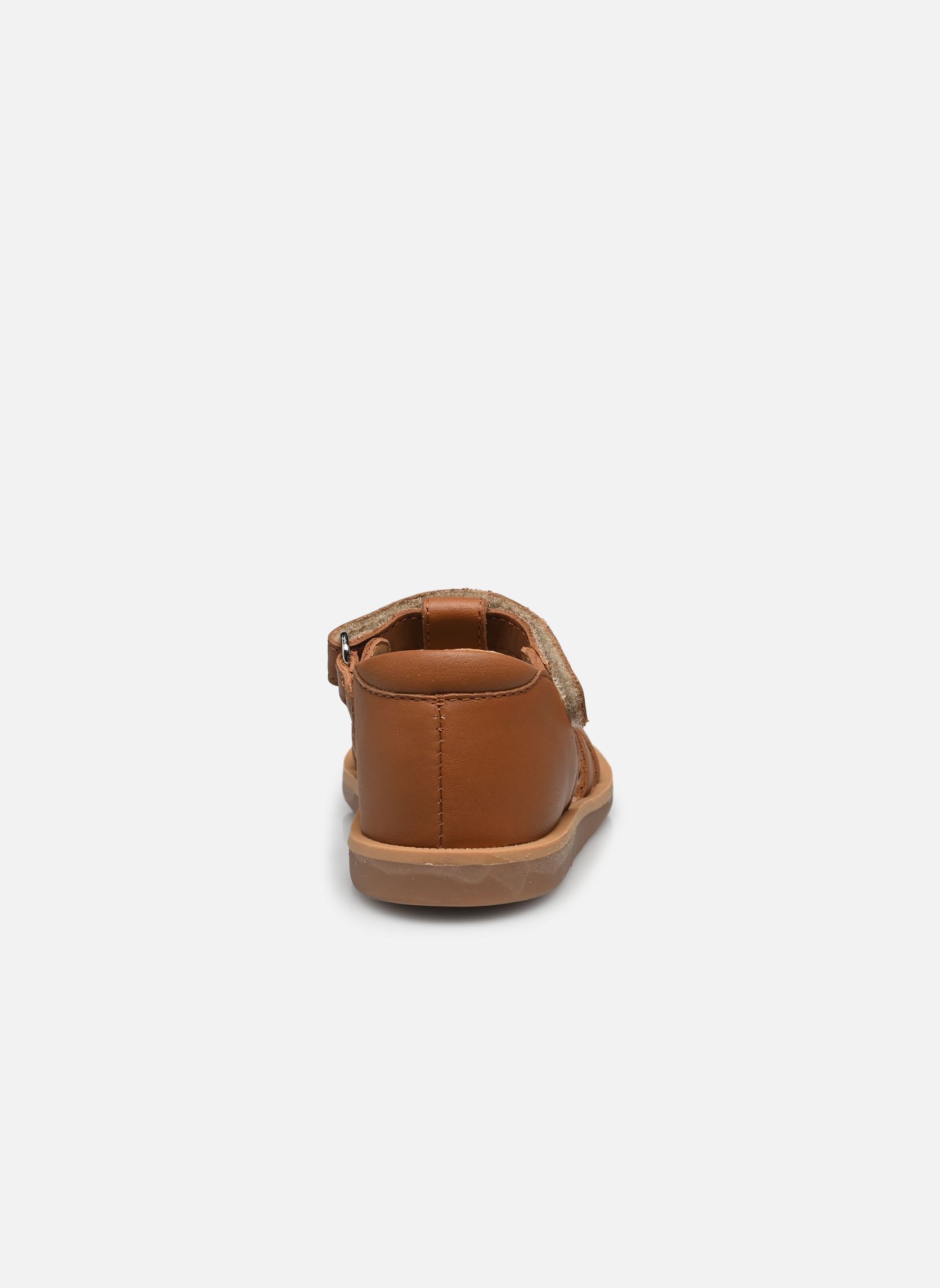 Sandalias POPPY STRAP niña marrón Pom d Api Sandalias POPPY STRAP niña marrón CAMEL 2