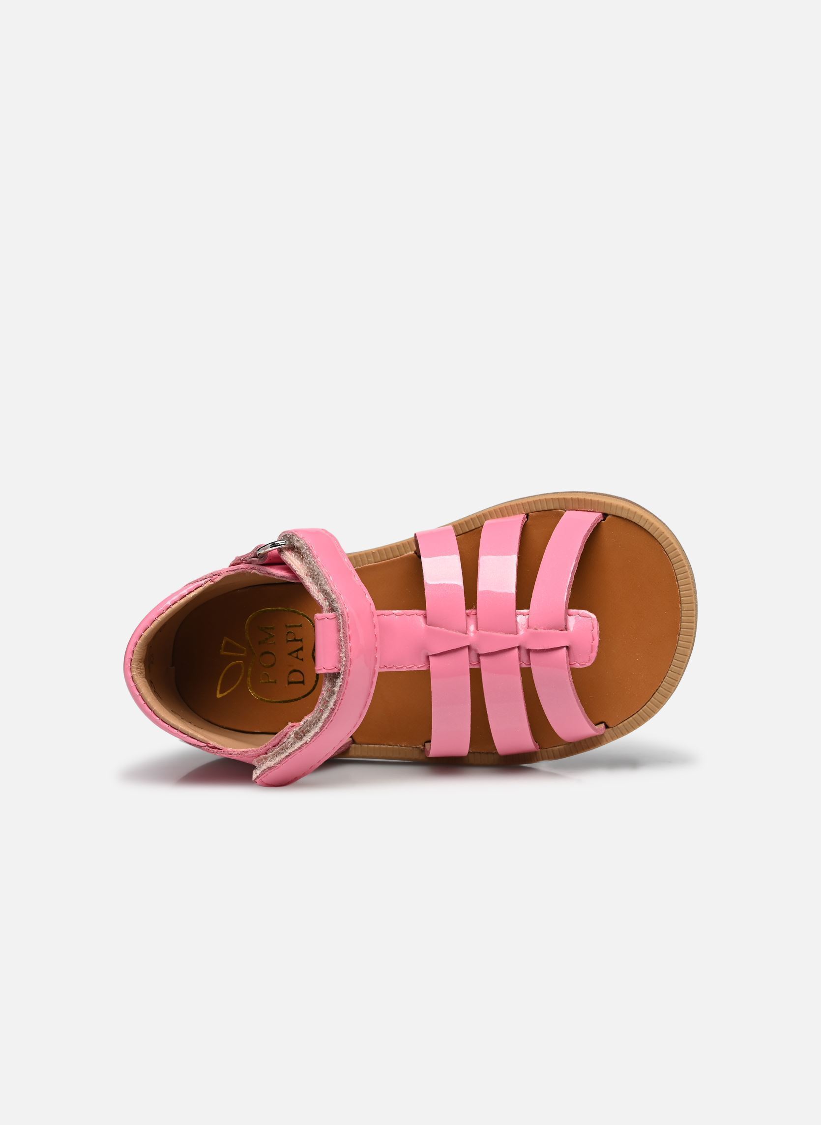 Sandalen POPPY STRAP mädchen rosa Pom d Api Sandalen POPPY STRAP mädchen rosa BUBBLE GUM