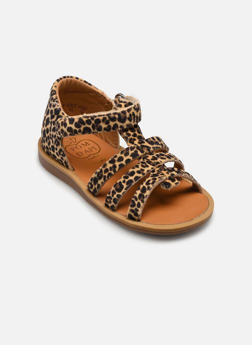 Pom d Api Sandalen POPPY STRAP meisjes bruin