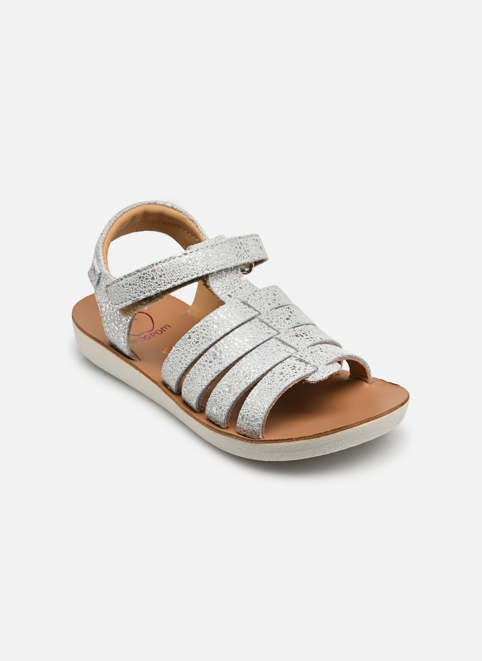 Sandalen Goa Spart meisjes zilver Shoo Pom Sandalen Goa Spart meisjes zilver AGAVE
