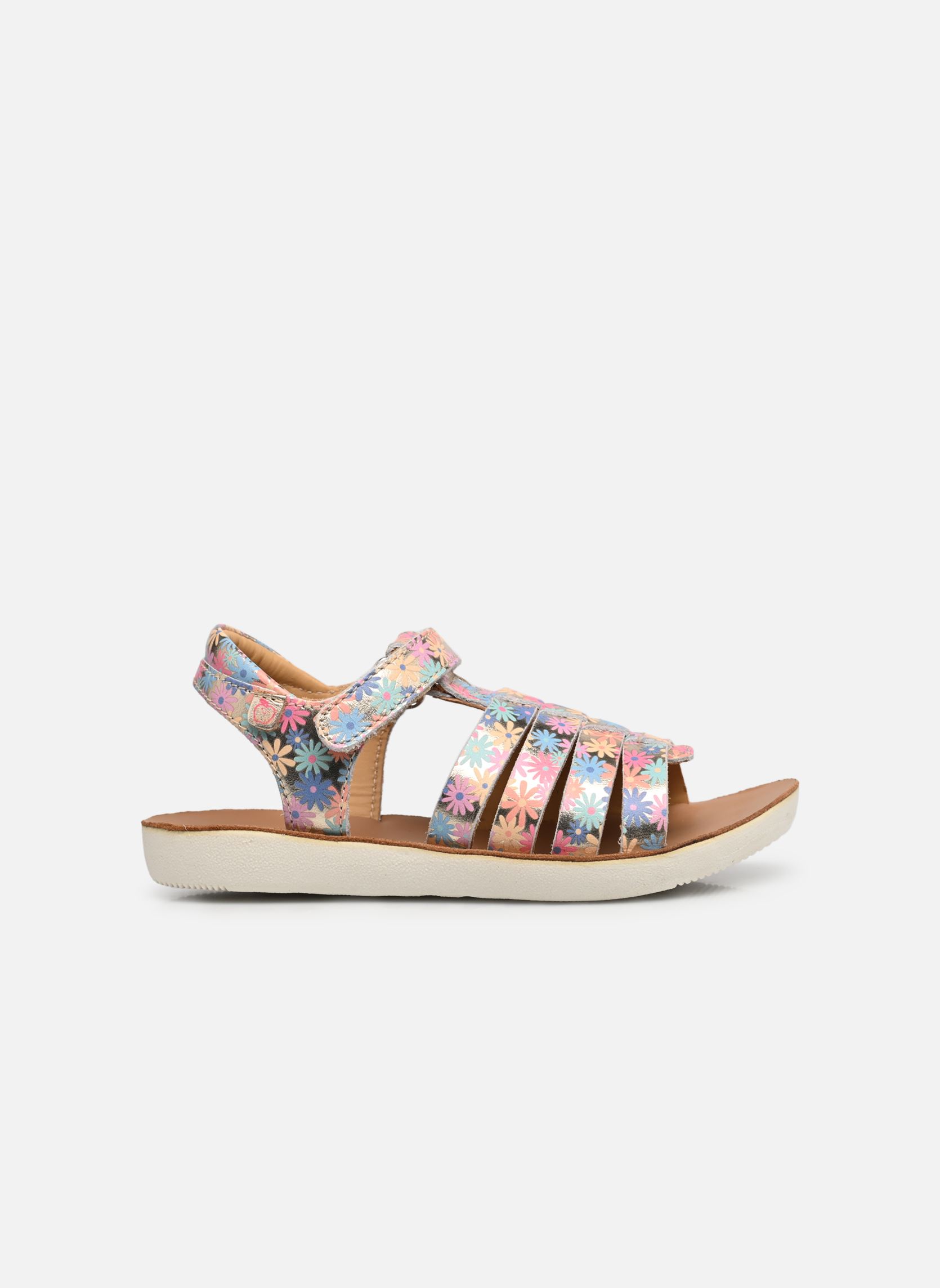 Sandalen Goa Spart mädchen silber Shoo Pom Sandalen Goa Spart mädchen silber PLATINE WOODSTOK