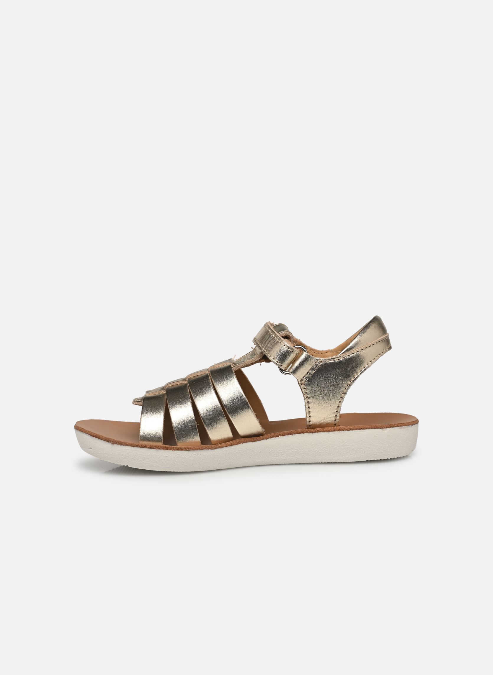 Sandales Goa Spart fille or et bronze Shoo Pom Sandales Goa Spart fille or et bronze PLATINE 3