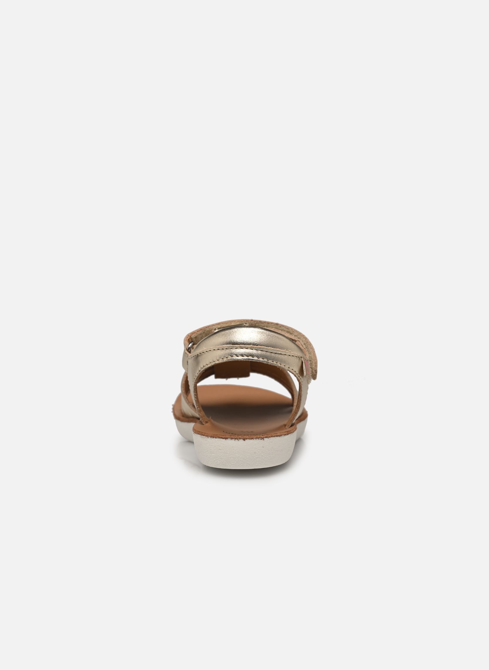 Sandales Goa Spart fille or et bronze Shoo Pom Sandales Goa Spart fille or et bronze PLATINE 3