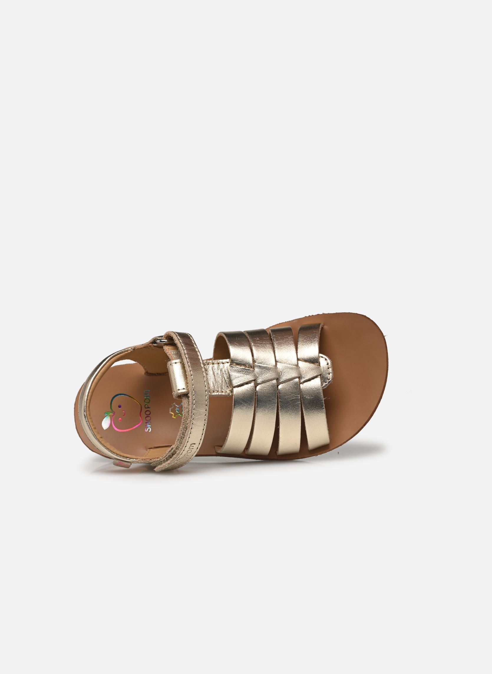 Sandales Goa Spart fille or et bronze Shoo Pom Sandales Goa Spart fille or et bronze PLATINE 3