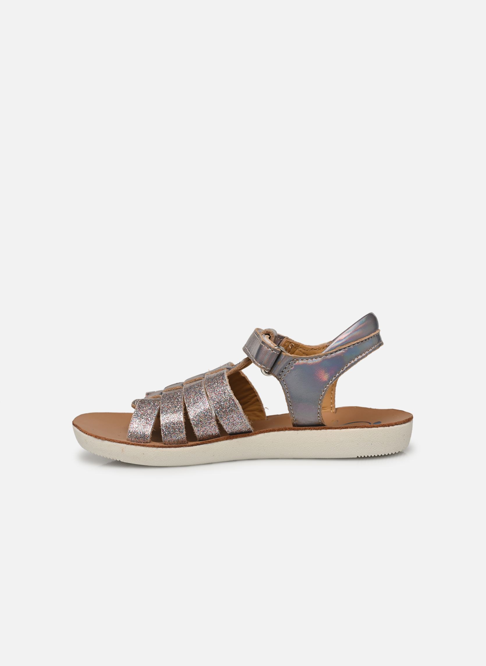 Sandalen Goa Spart mädchen silber Shoo Pom Sandalen Goa Spart mädchen silber LT BLUE