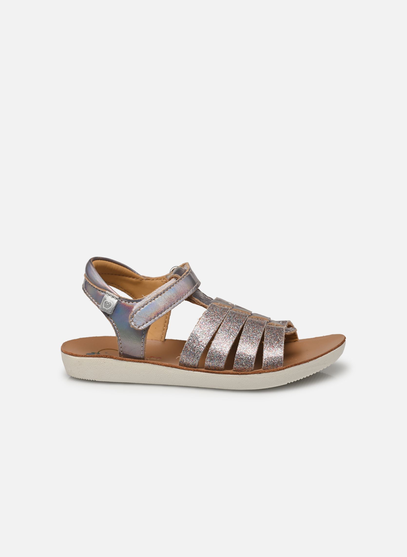 Sandalen Goa Spart mädchen silber Shoo Pom Sandalen Goa Spart mädchen silber LT BLUE