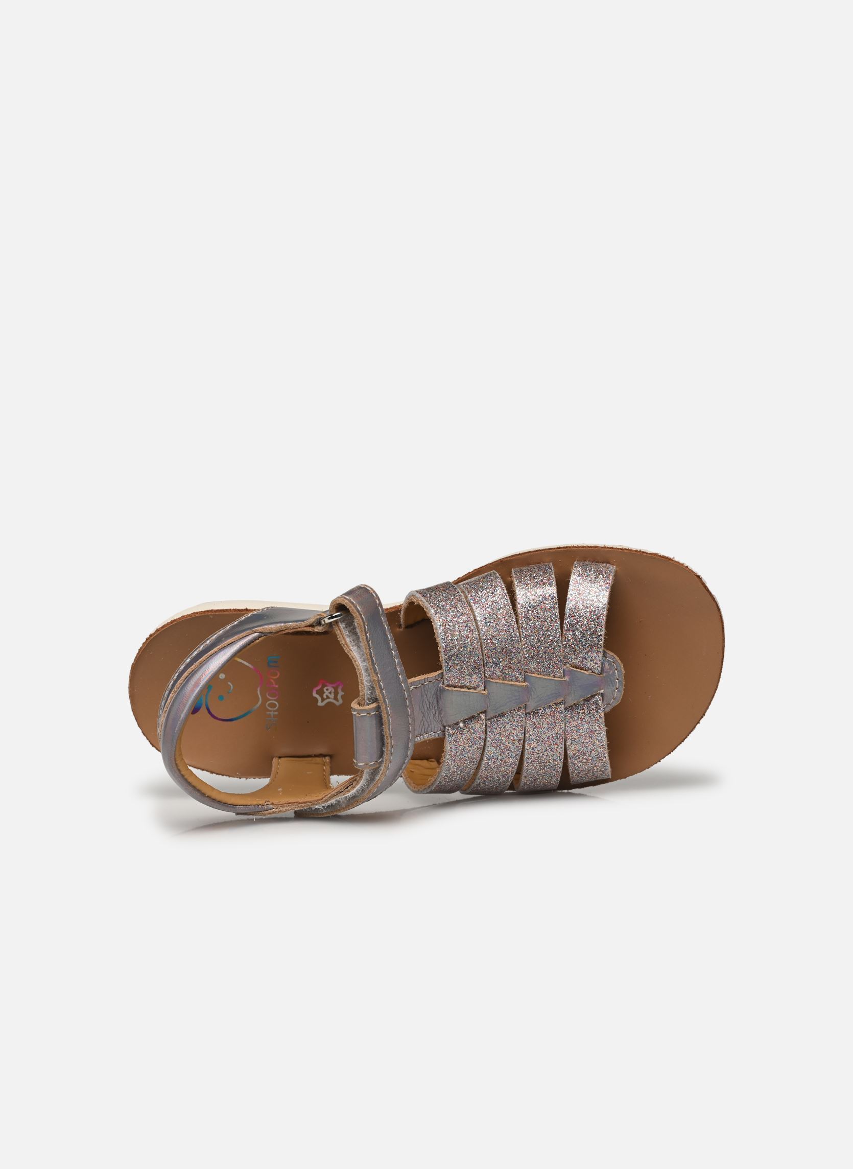 Sandalen Goa Spart mädchen silber Shoo Pom Sandalen Goa Spart mädchen silber LT BLUE