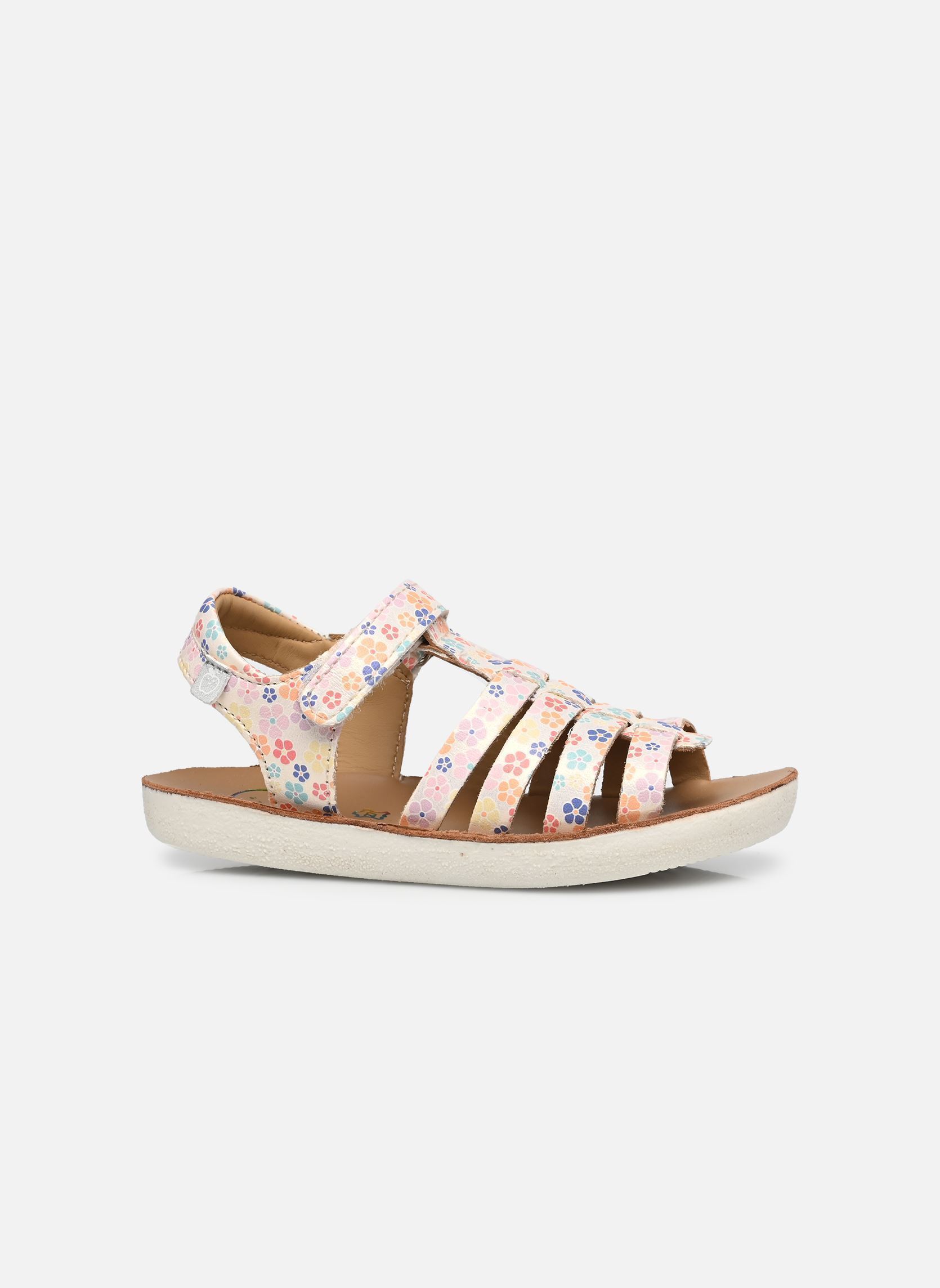 Sandalen Goa Spart meisjes meerkleurig Shoo Pom Sandalen Goa Spart meisjes meerkleurig BULLES FLO NACRE