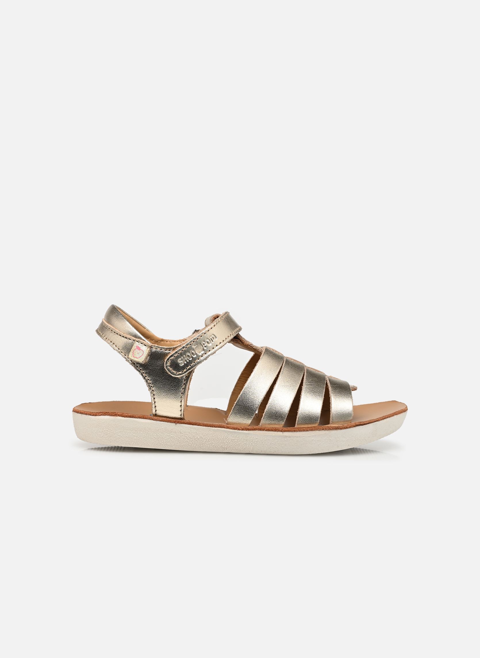 Sandalen Goa Spart mädchen silber Shoo Pom Sandalen Goa Spart mädchen silber PLATINE 2
