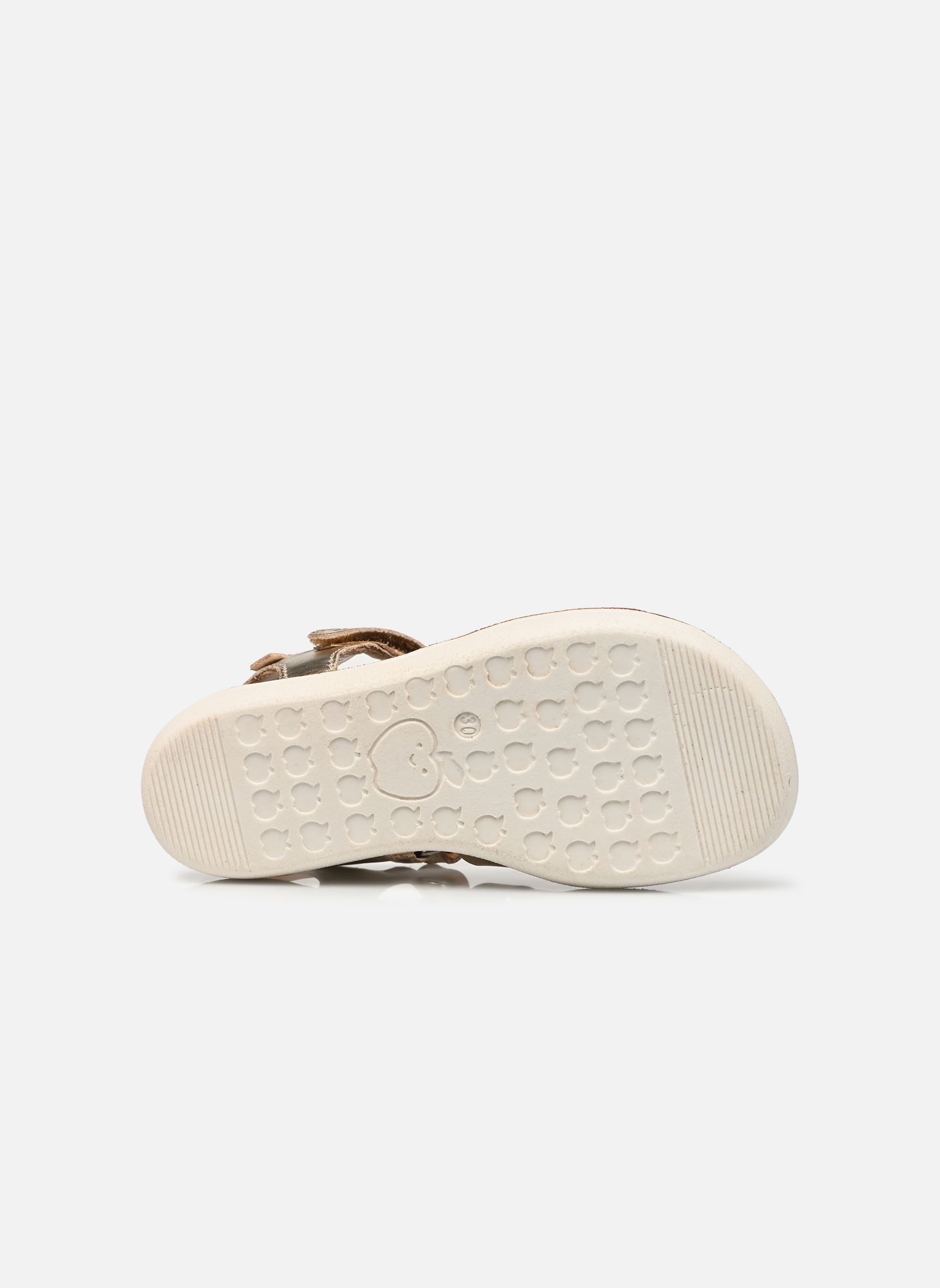Sandalen Goa Spart mädchen silber Shoo Pom Sandalen Goa Spart mädchen silber PLATINE 2