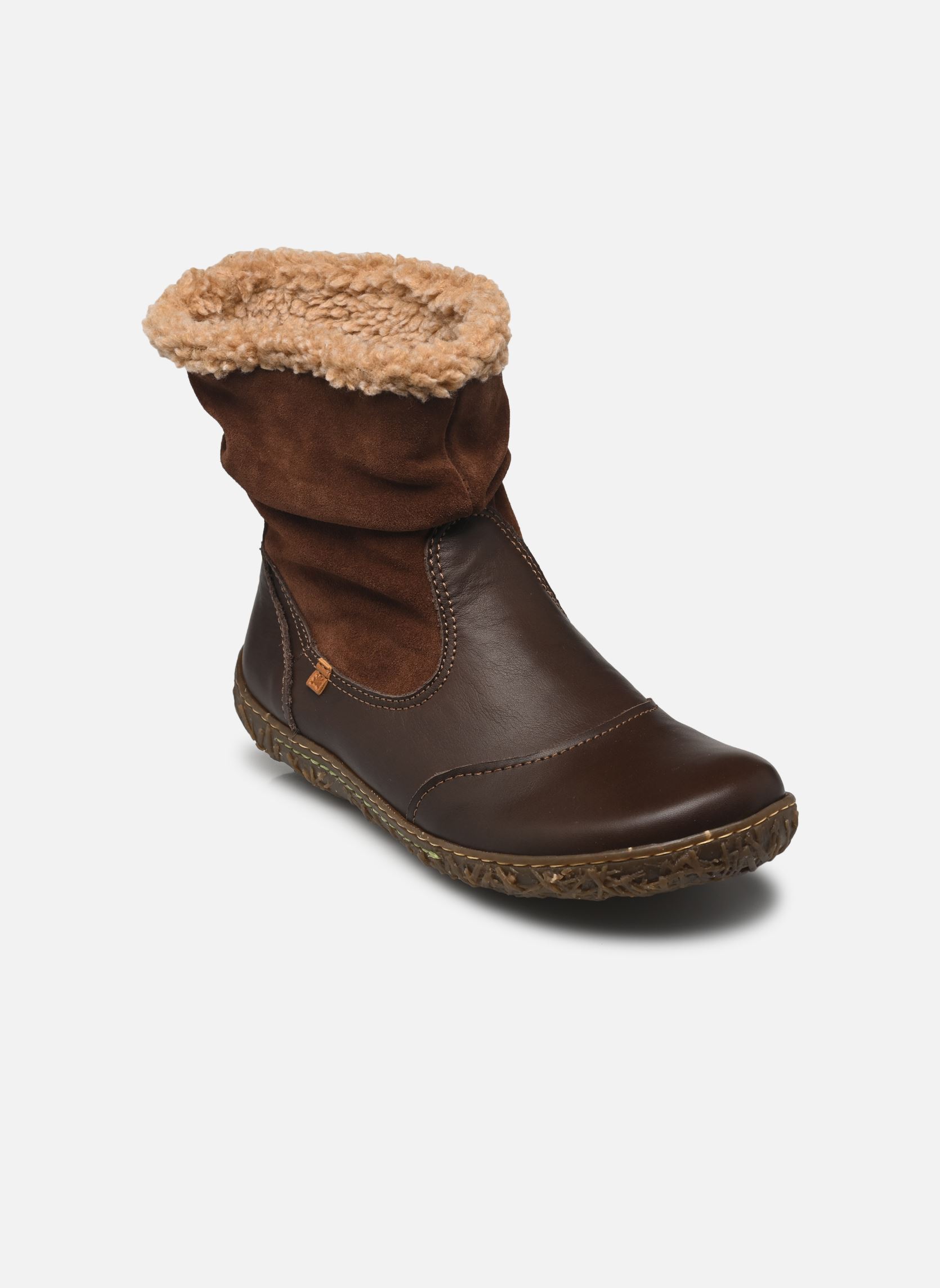 Bottines fourrées Nido Ella N758 femme marron El Naturalista Bottines fourrées Nido Ella N758 femme marron TESTA