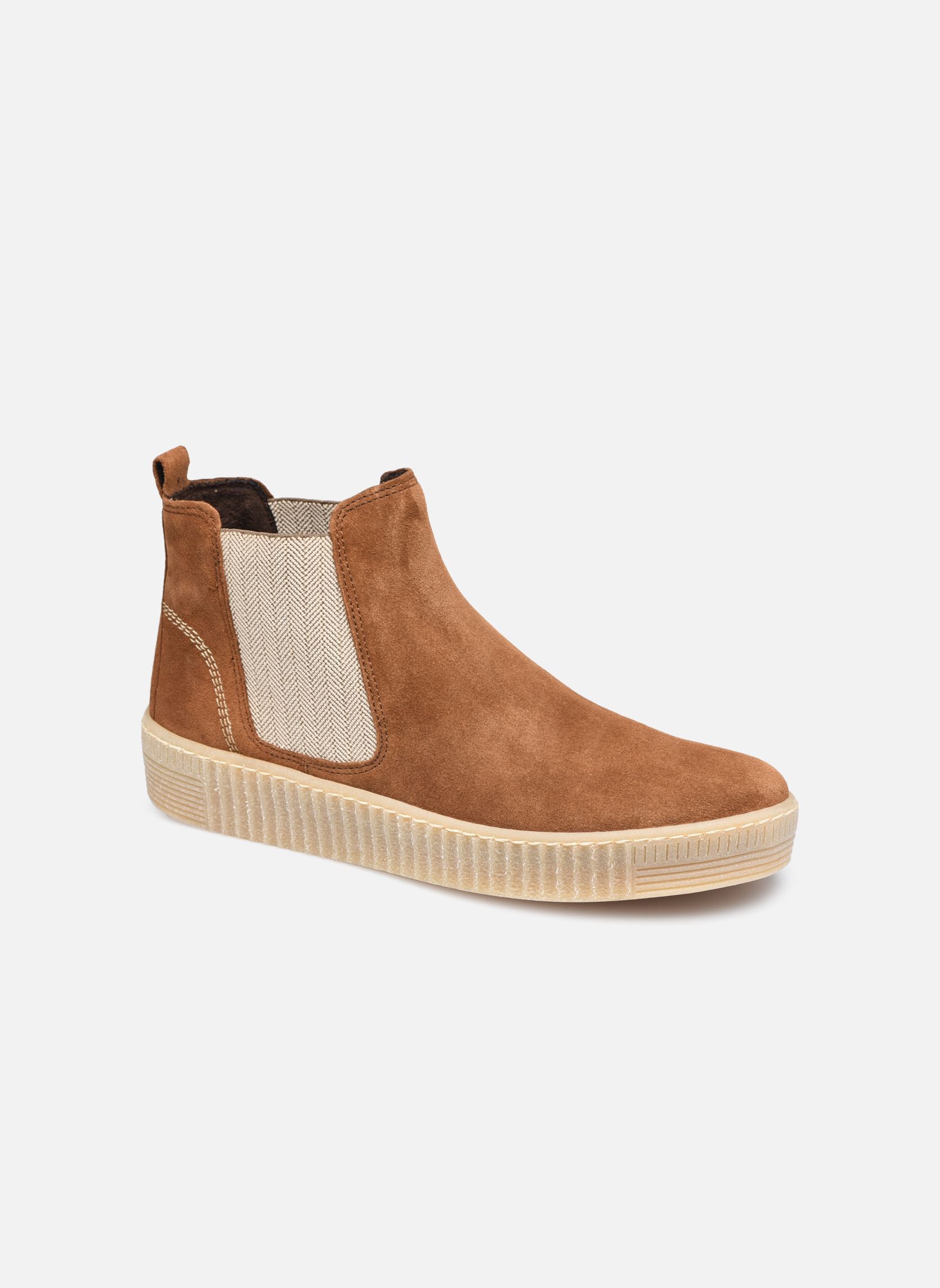 Niedrige Ankle Boots Maya damen braun Gabor Niedrige Ankle Boots Maya damen braun COGNAC