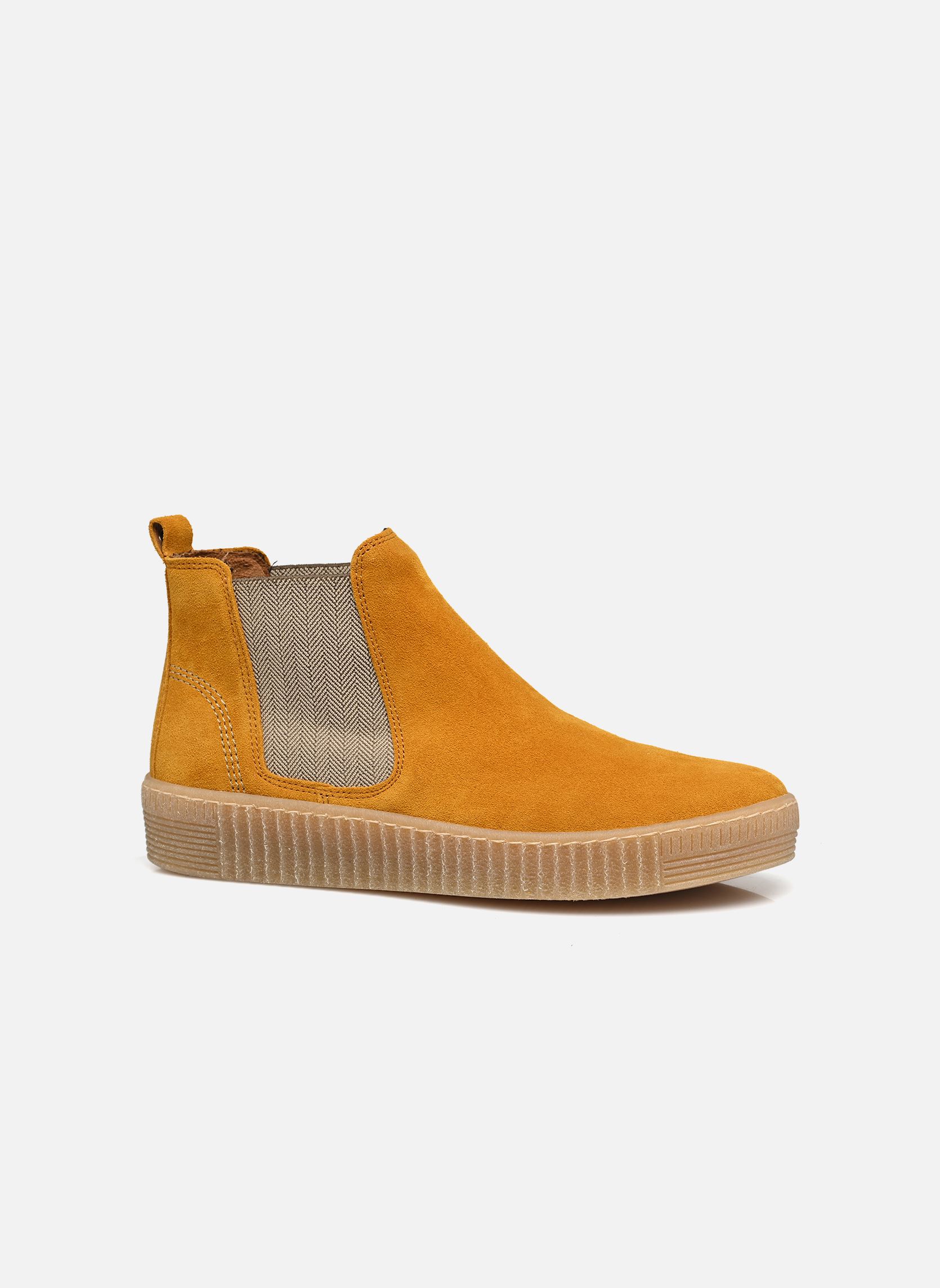 Niedrige Ankle Boots Maya damen gelb Gabor Niedrige Ankle Boots Maya damen gelb GOLDEN JAUNE