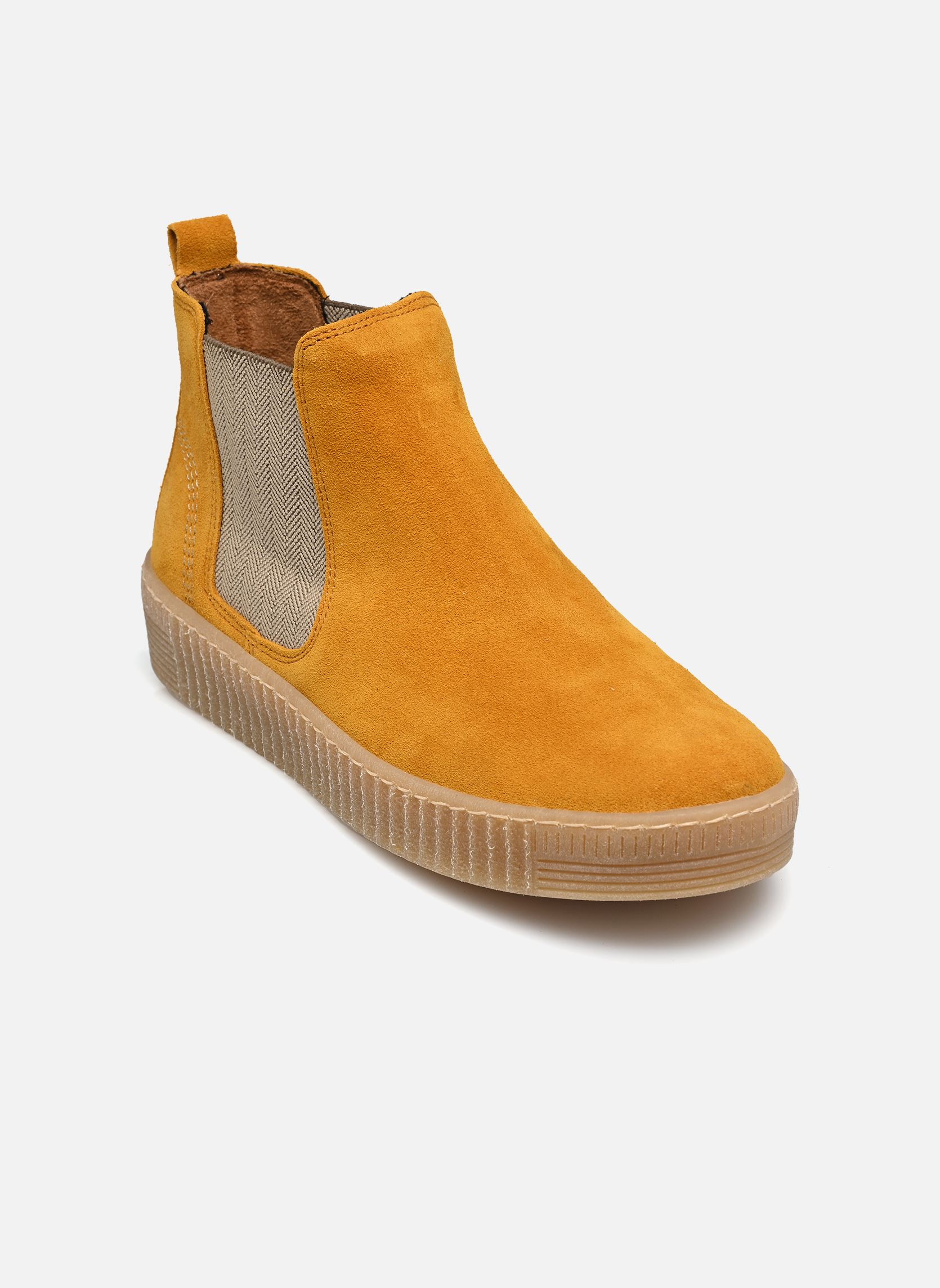 Niedrige Ankle Boots Maya damen gelb Gabor Niedrige Ankle Boots Maya damen gelb GOLDEN JAUNE