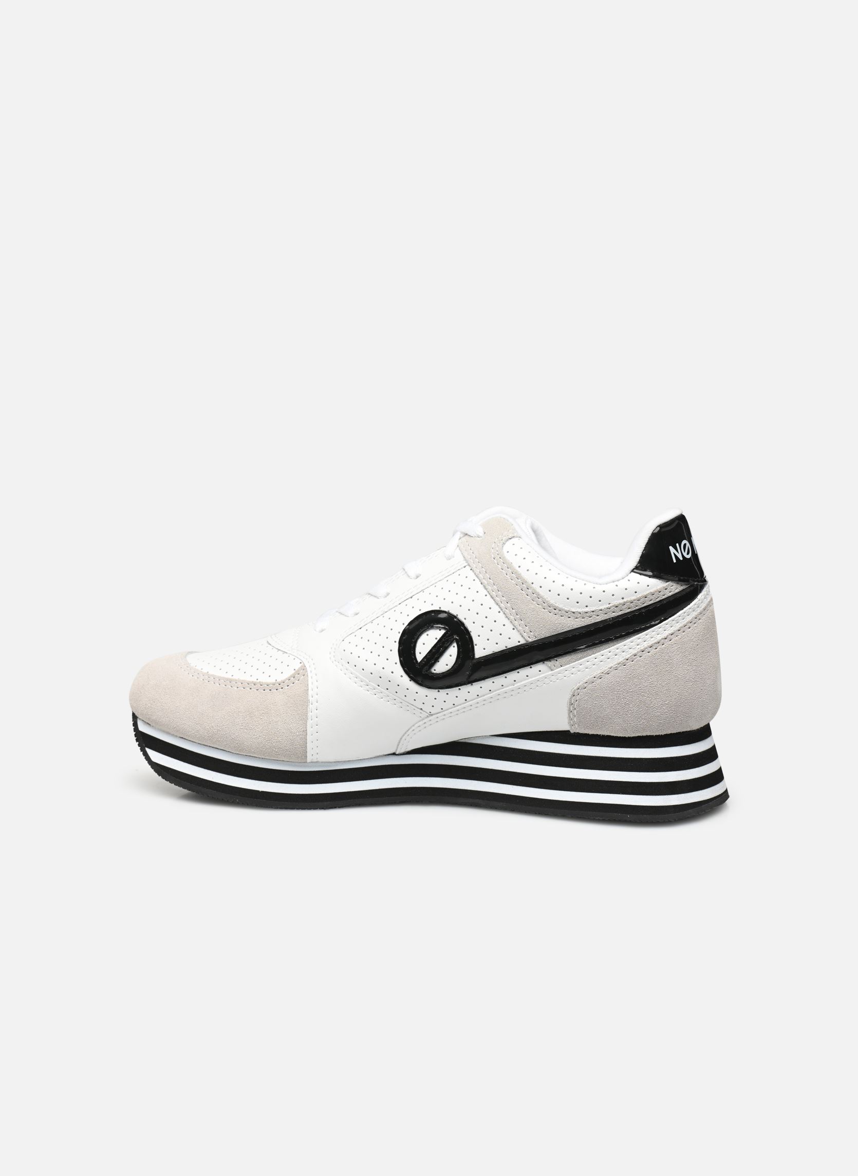 Baskets basses Parko Jogger femme blanc No Name Baskets basses Parko Jogger femme blanc WHITE/WHITE
