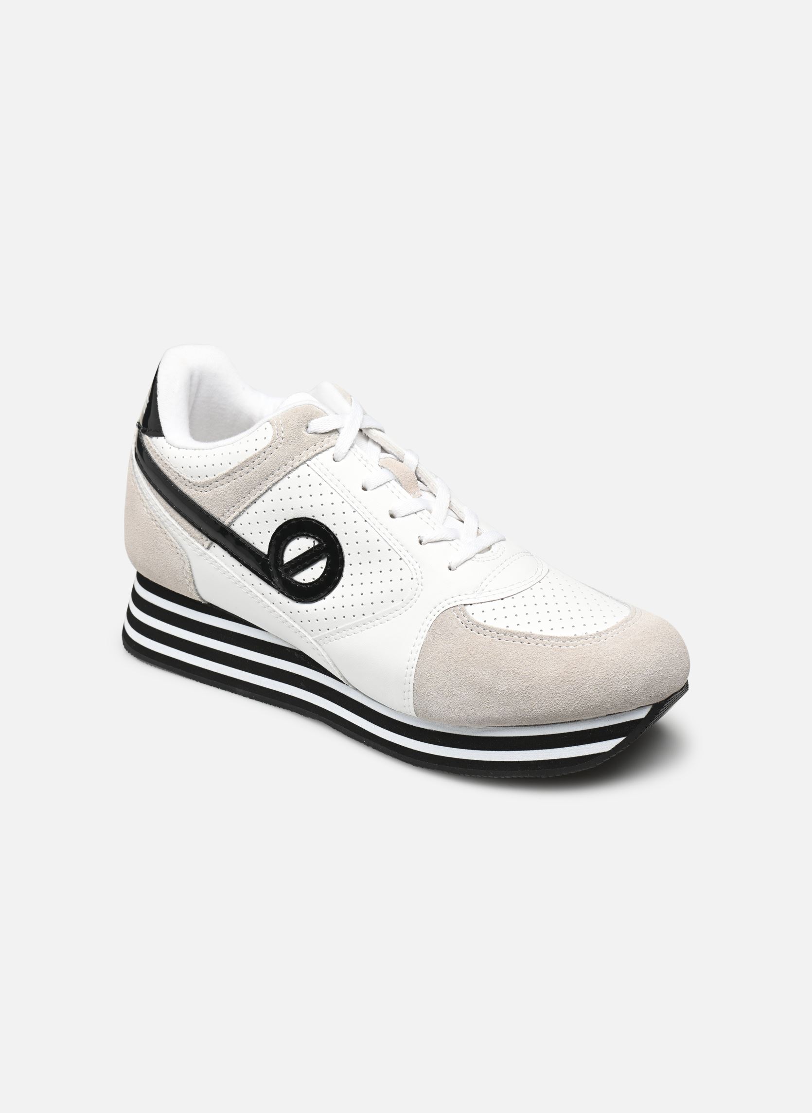 Baskets basses Parko Jogger femme blanc No Name Baskets basses Parko Jogger femme blanc WHITE/WHITE
