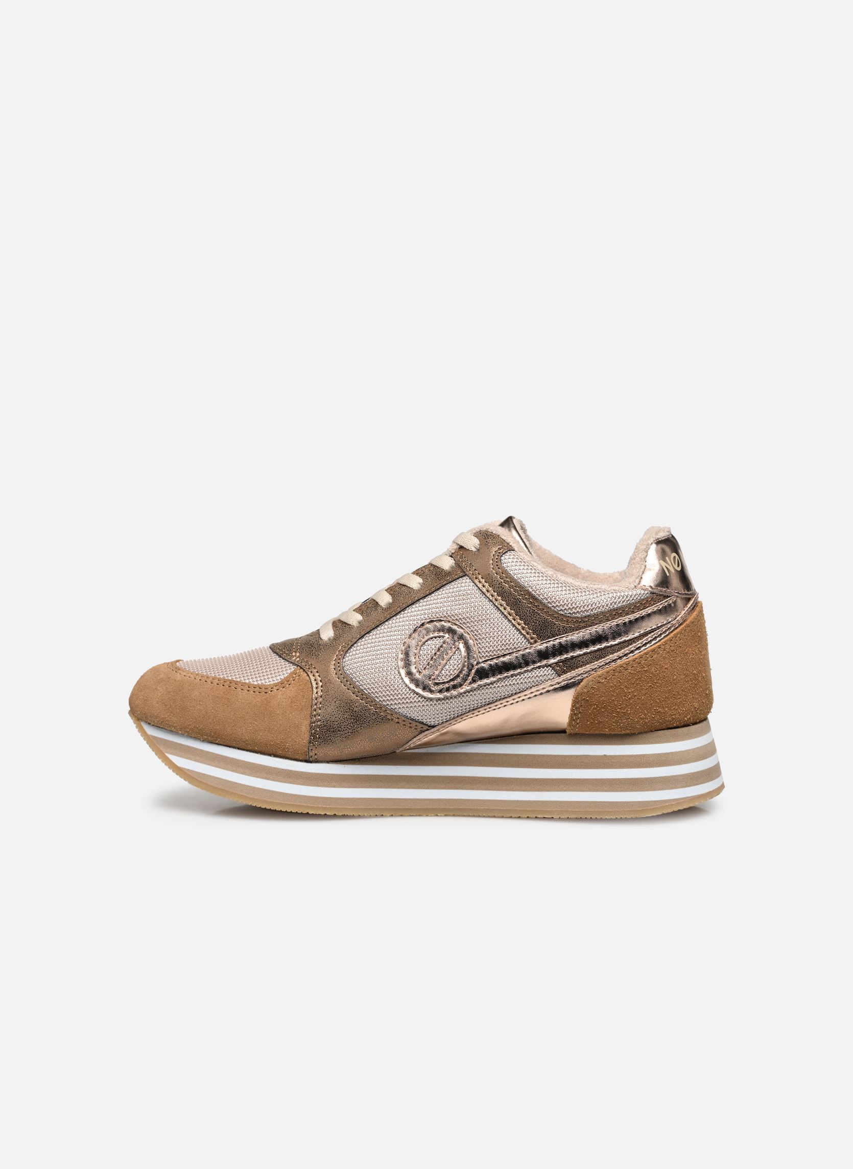 Niedrige Sneaker Parko Jogger damen beige No Name Niedrige Sneaker Parko Jogger damen beige BEIGENUTSCOPPER