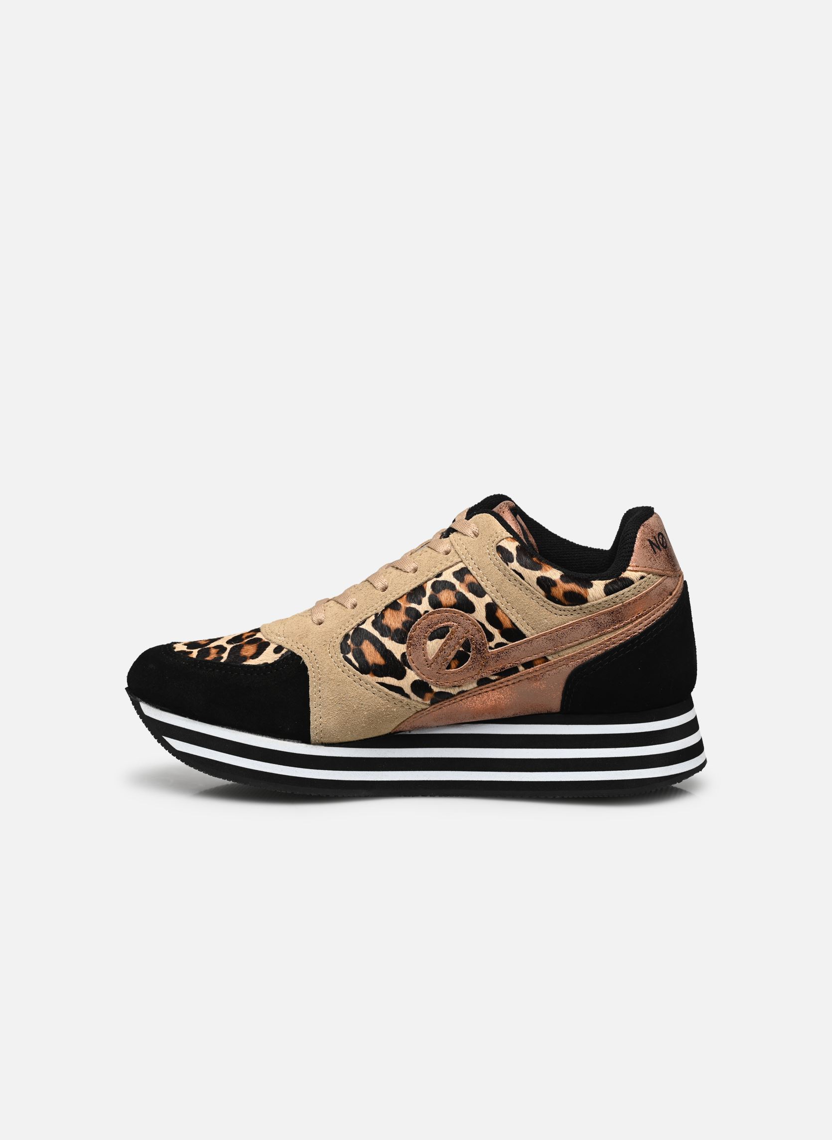 Lage sneakers Parko Jogger dames meerkleurig No Name Lage sneakers Parko Jogger dames meerkleurig CAMEL BLACK