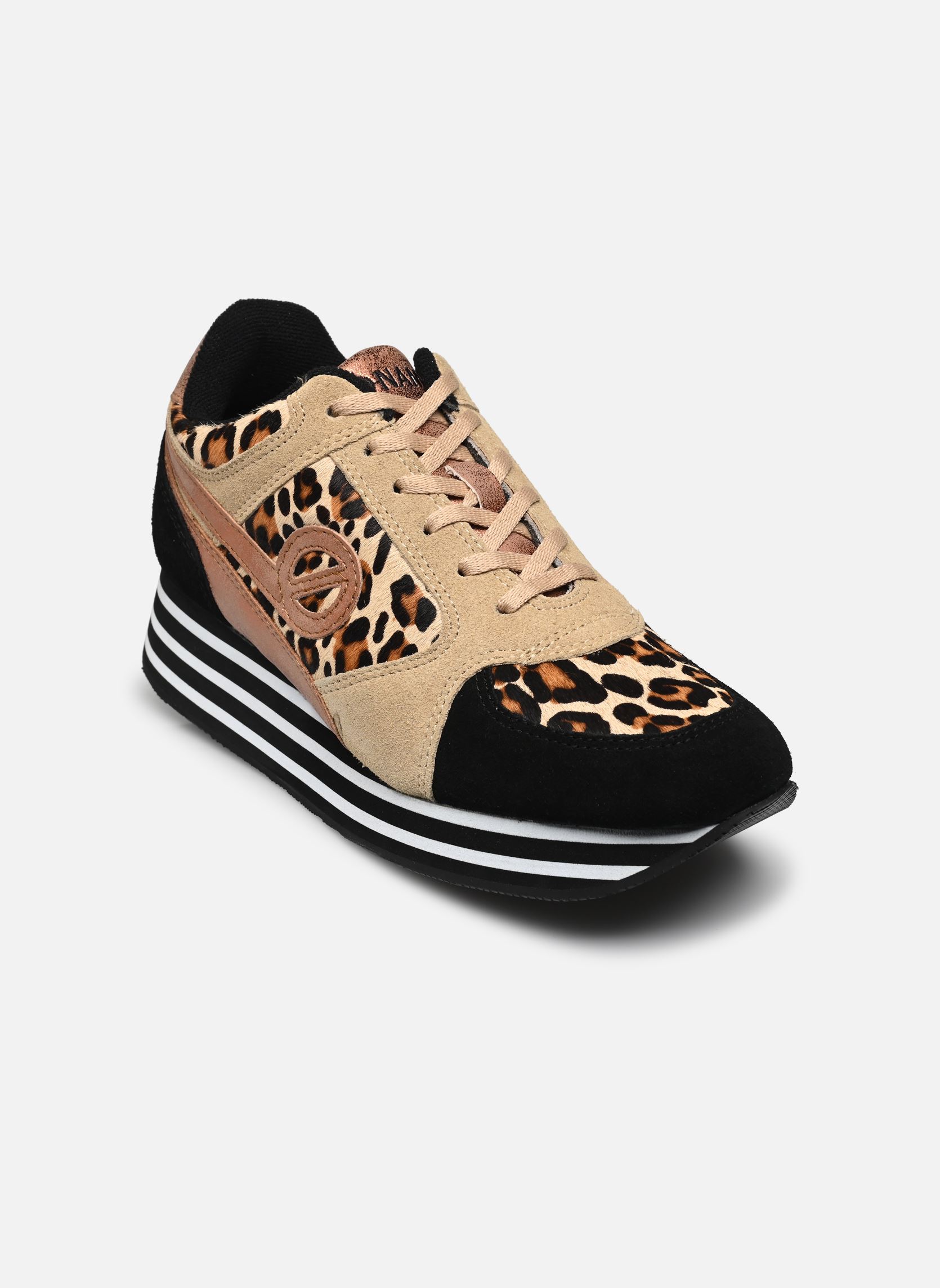 Lage sneakers Parko Jogger dames meerkleurig No Name Lage sneakers Parko Jogger dames meerkleurig CAMEL BLACK