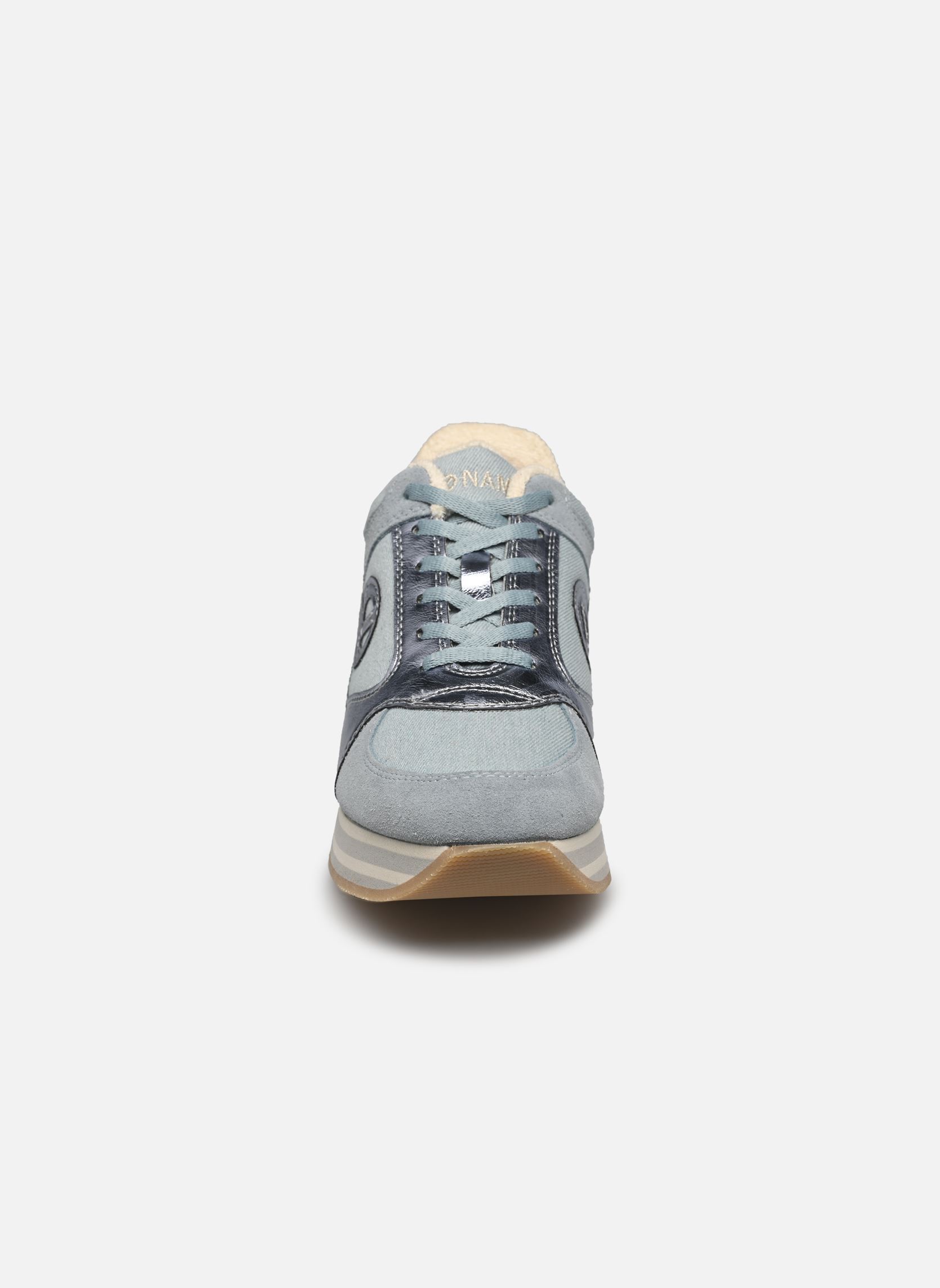 Lage sneakers Parko Jogger dames blauw No Name Lage sneakers Parko Jogger dames blauw SKY/DENIM/SILVER
