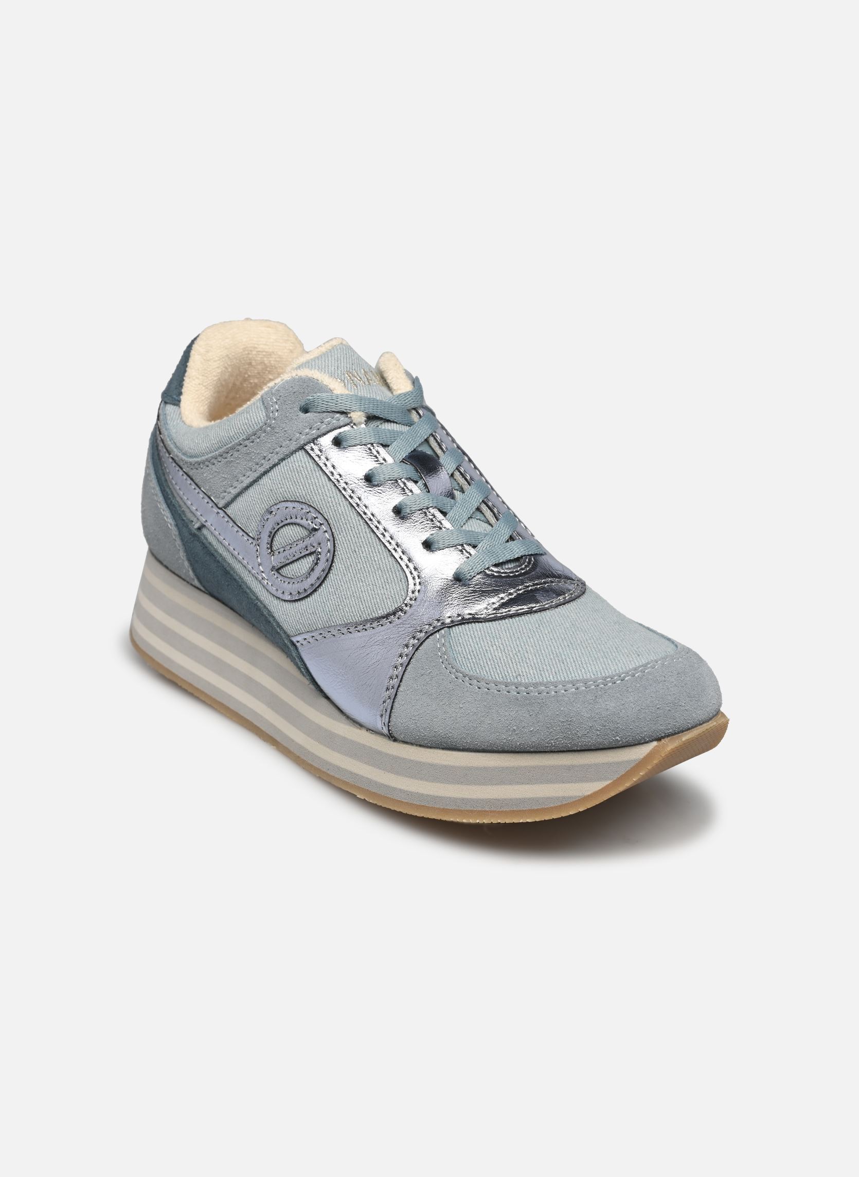 Lage sneakers Parko Jogger dames blauw No Name Lage sneakers Parko Jogger dames blauw SKY/DENIM/SILVER