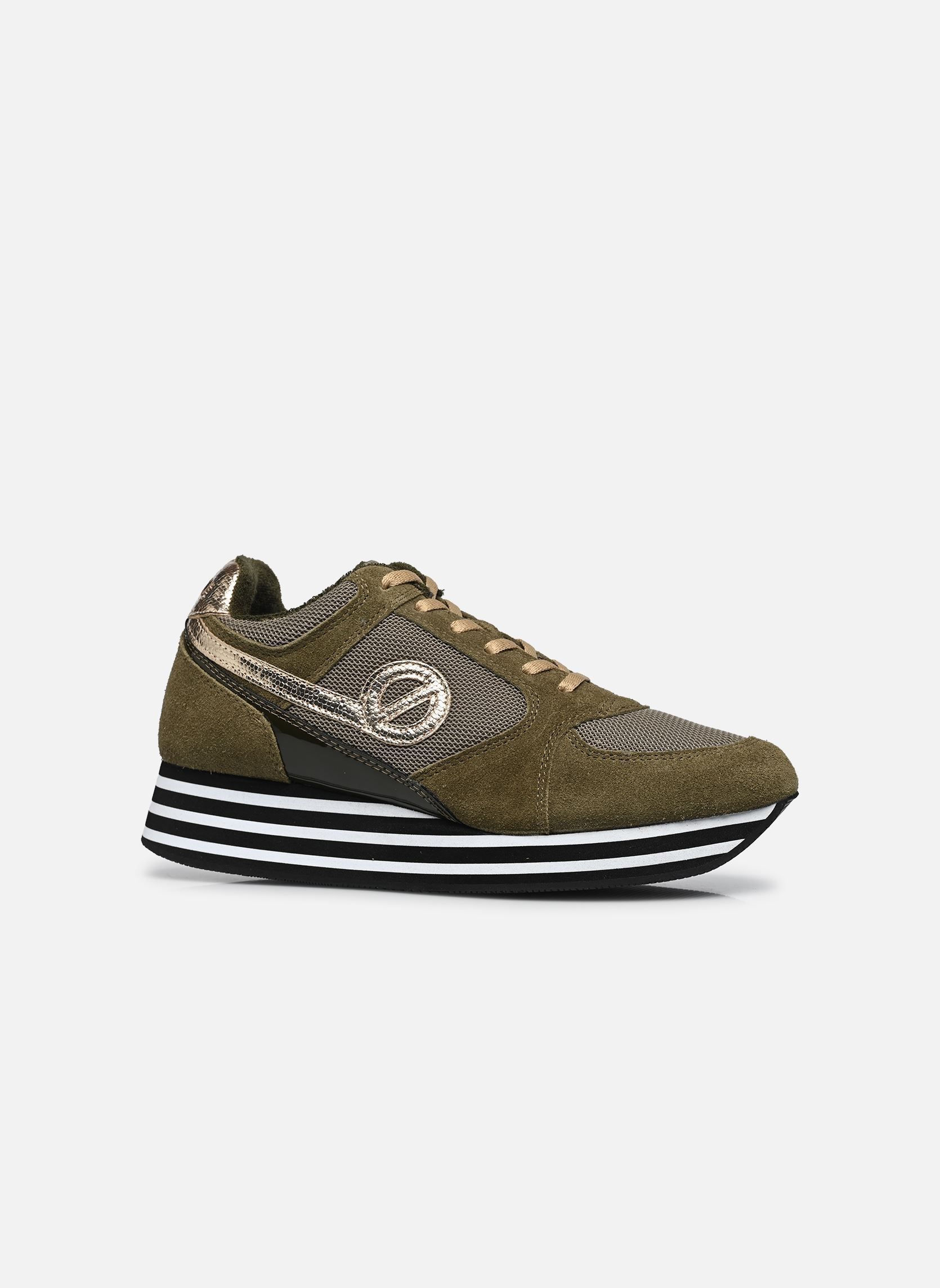 Niedrige Sneaker Parko Jogger damen grün No Name Niedrige Sneaker Parko Jogger damen grün ARMY/WOODBINE/LIGHT GOLD