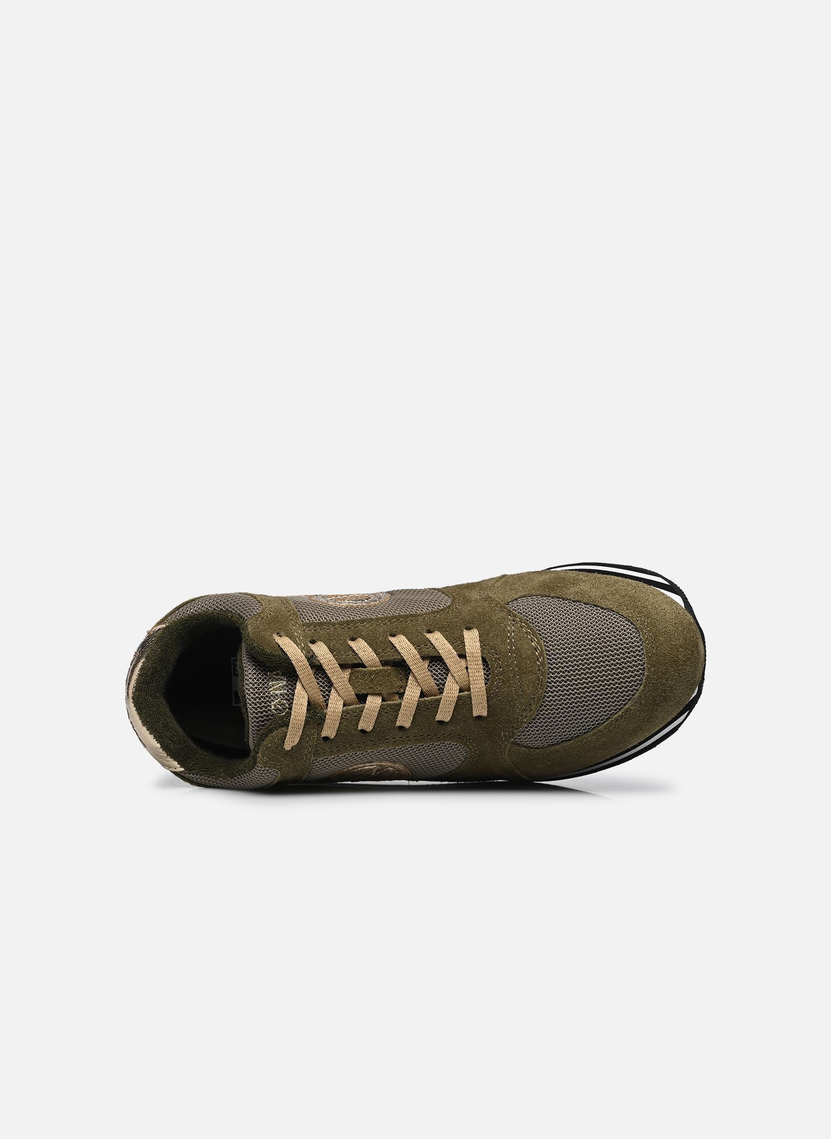 Niedrige Sneaker Parko Jogger damen grün No Name Niedrige Sneaker Parko Jogger damen grün ARMY/WOODBINE/LIGHT GOLD