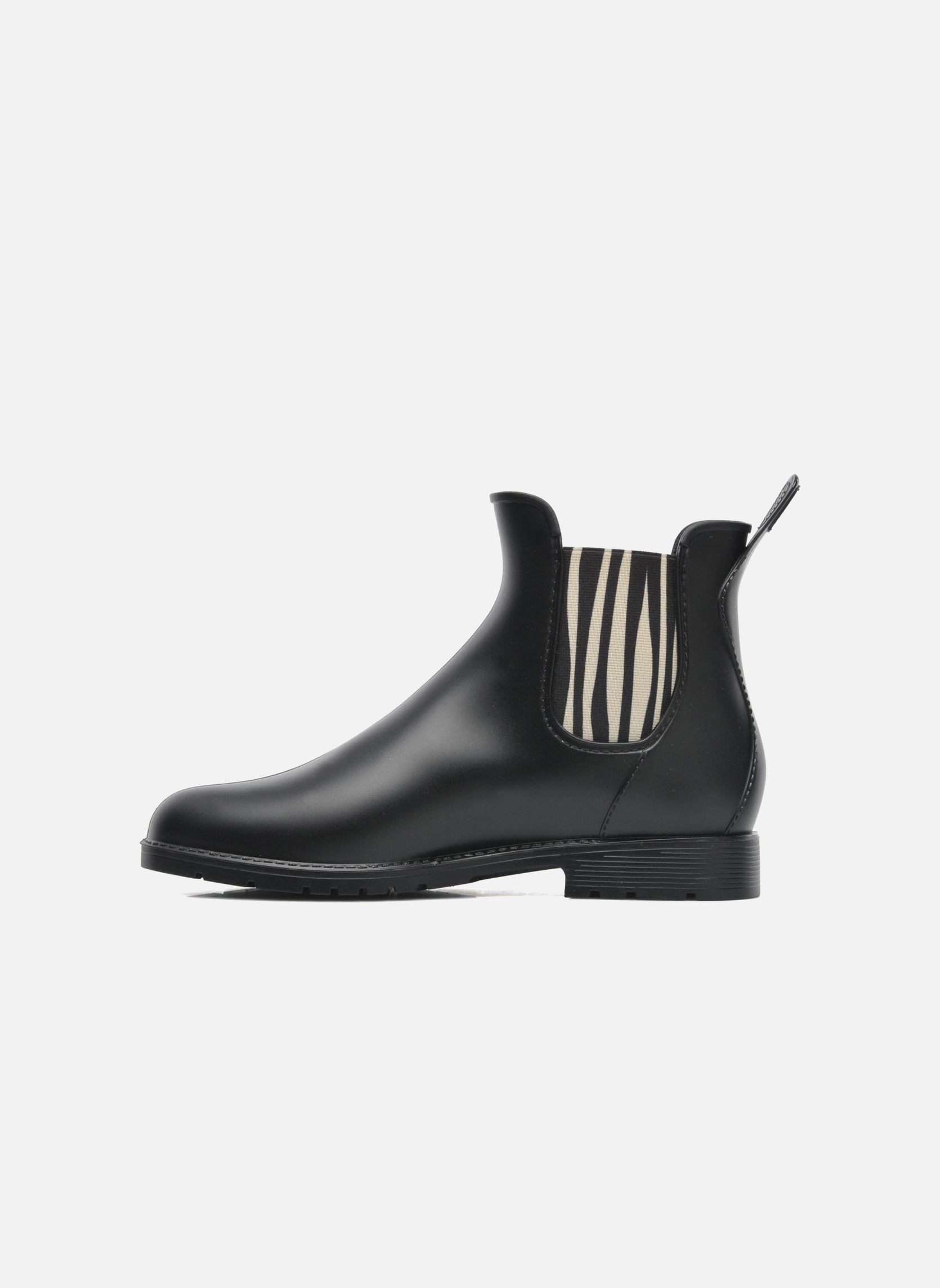Niedrige Ankle Boots Jumpzebr damen schwarz Méduse Niedrige Ankle Boots Jumpzebr damen schwarz NOIR