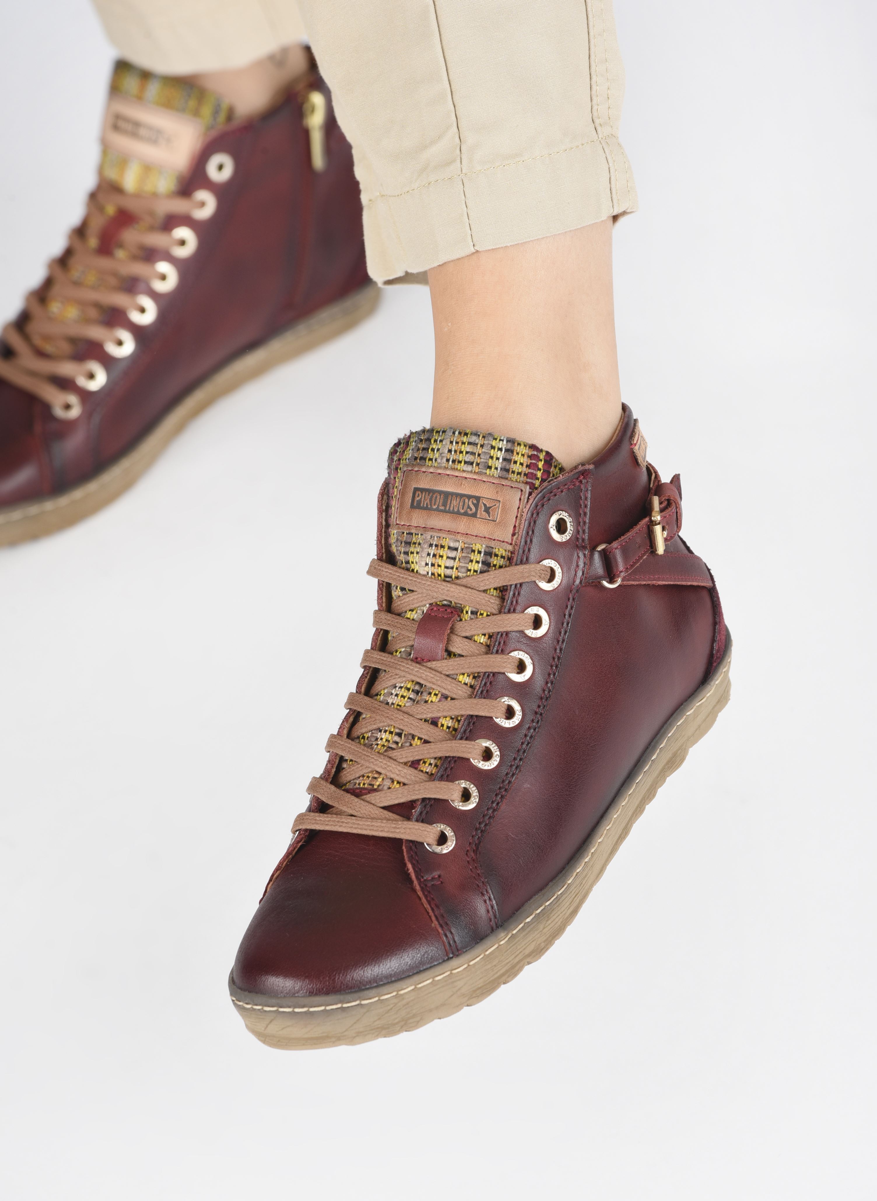 Knöchelhohe Sneaker Lagos 901-7312 damen bordeaux Pikolinos Knöchelhohe Sneaker Lagos 901-7312 damen bordeaux ARCILL-EDF