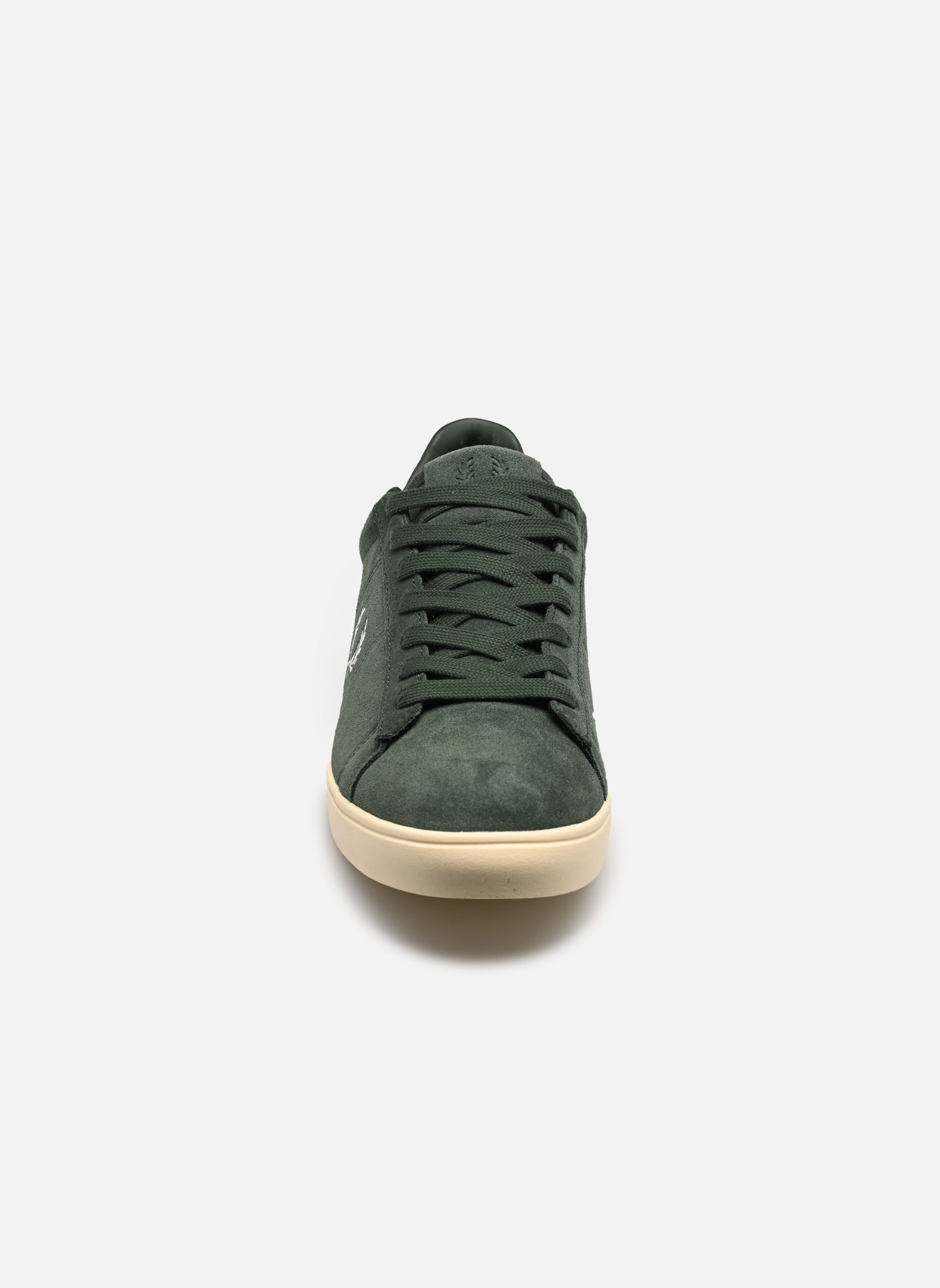 Niedrige Sneaker Spencer Suede herren grün Fred Perry Niedrige Sneaker Spencer Suede herren grün COURT GREEN
