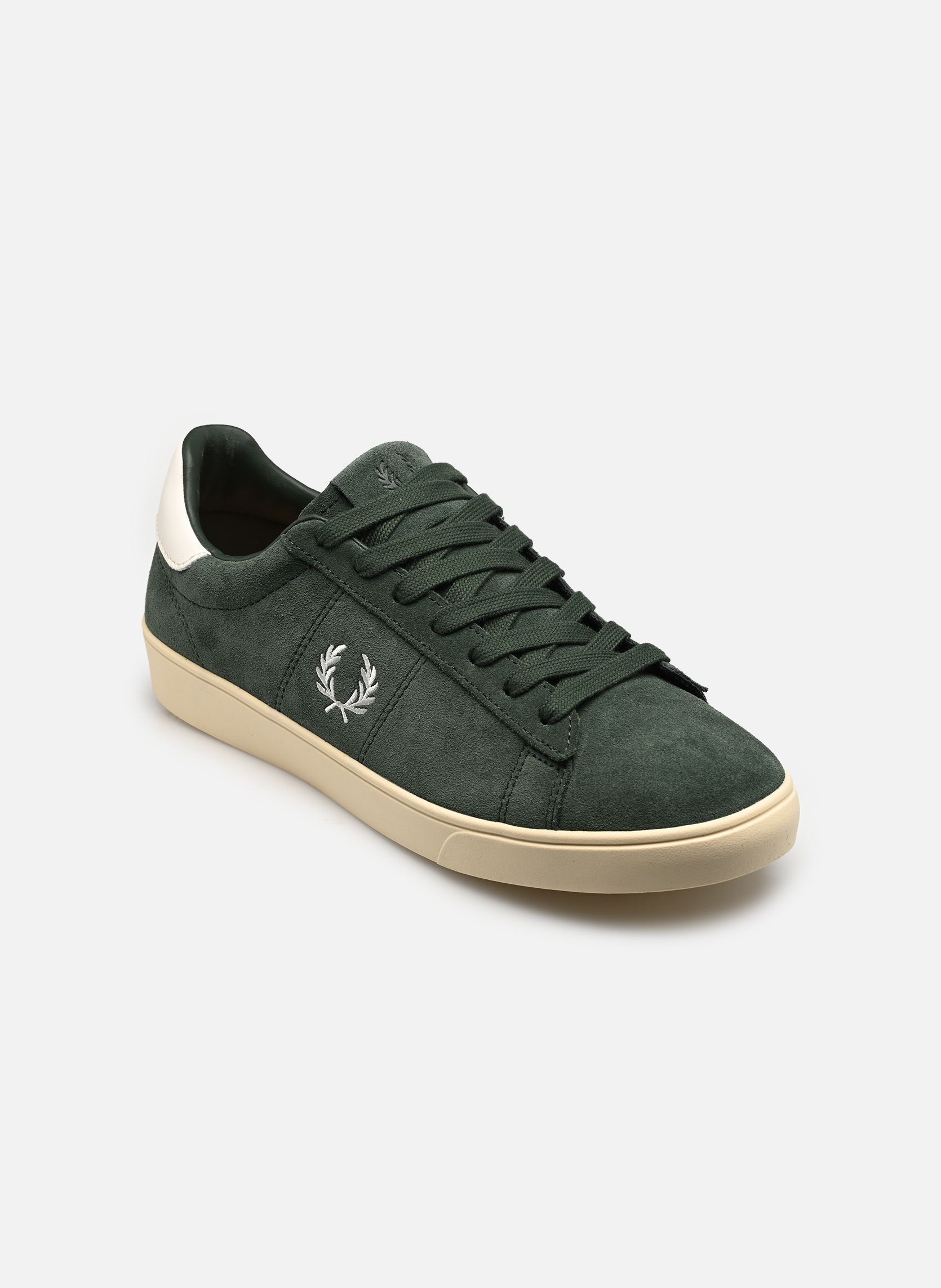 Niedrige Sneaker Spencer Suede herren grün Fred Perry Niedrige Sneaker Spencer Suede herren grün COURT GREEN