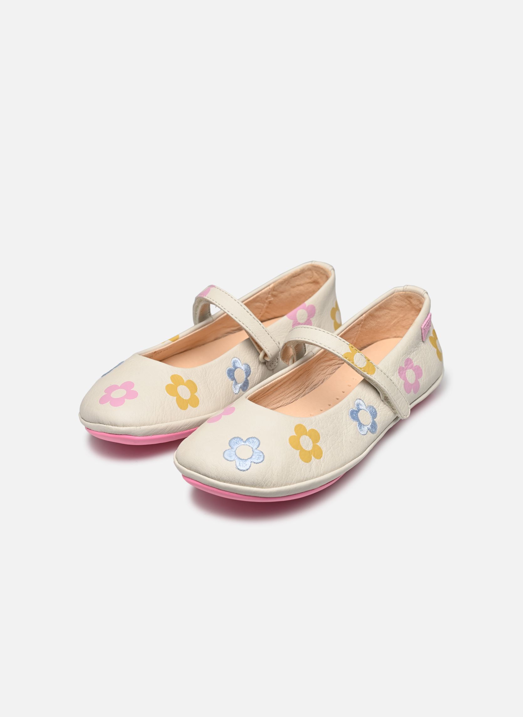 Lage sneakers TWS Kids meisjes wit Camper Lage sneakers TWS Kids meisjes wit SELLA HOUSTON FLOWERS/KITO RY