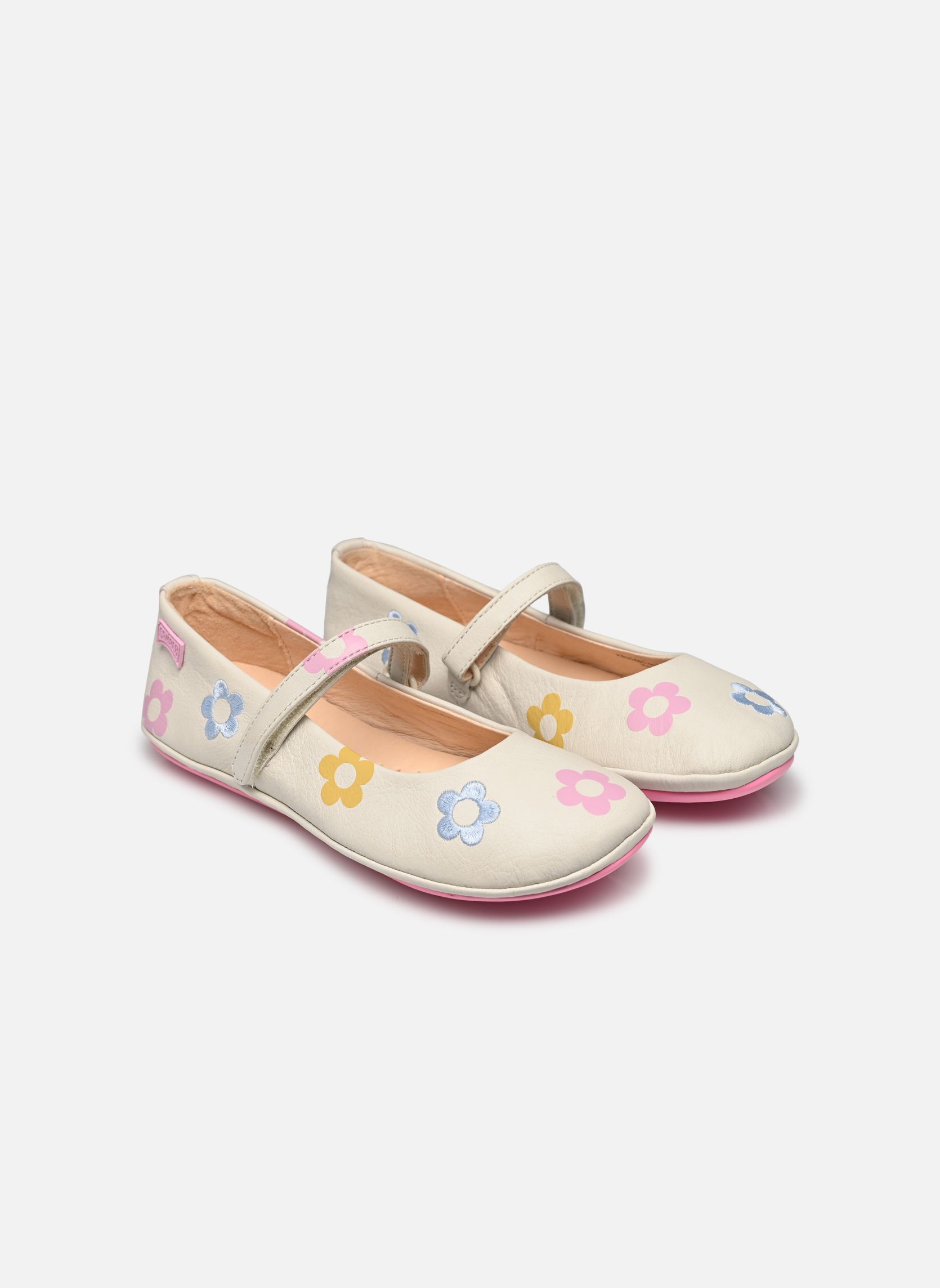 Lage sneakers TWS Kids meisjes wit Camper Lage sneakers TWS Kids meisjes wit SELLA HOUSTON FLOWERS/KITO RY