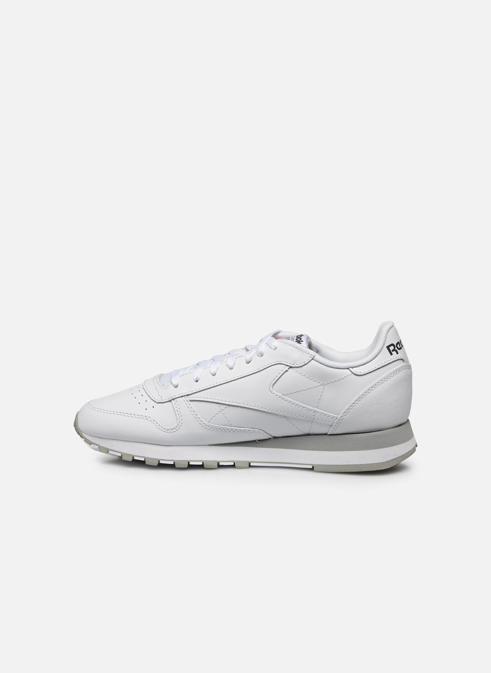 Baskets basses Classic Leather M homme blanc Reebok Baskets basses Classic Leather M homme blanc FtwwhtPugry3Purgry