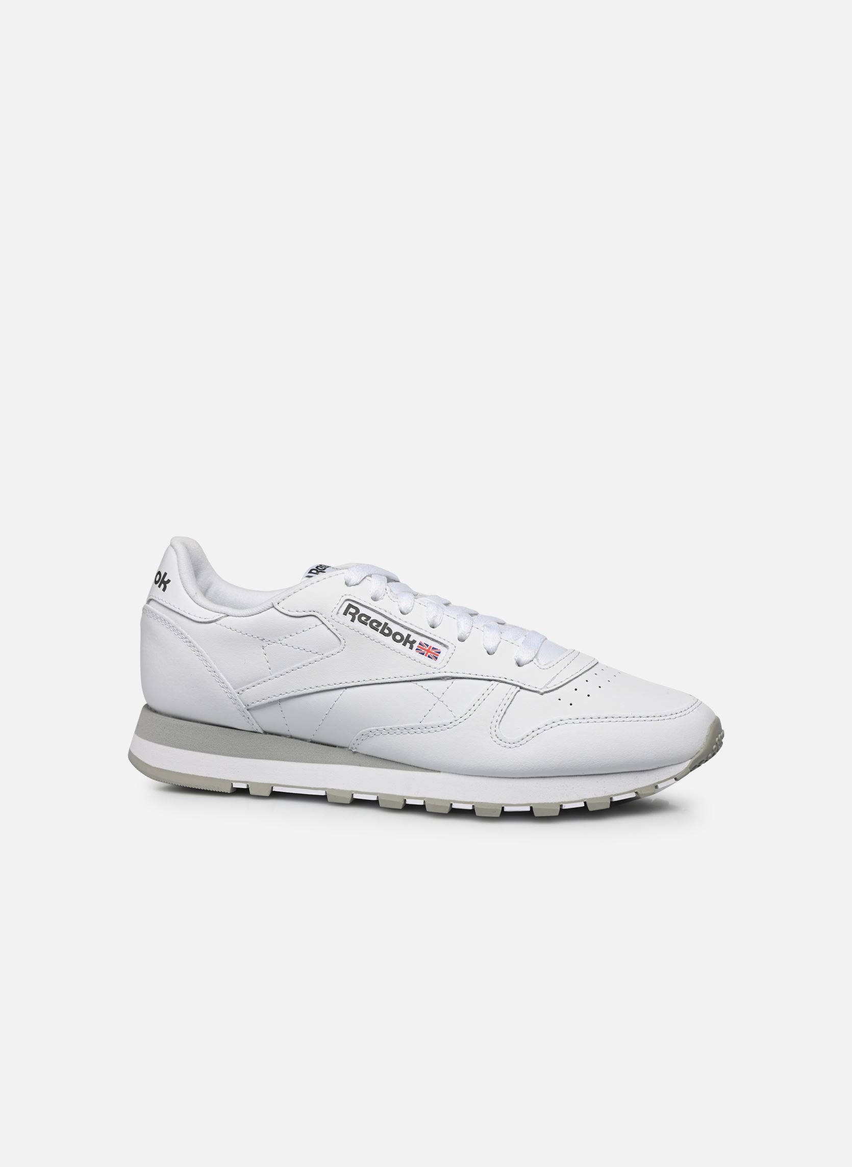 Baskets basses Classic Leather M homme blanc Reebok Baskets basses Classic Leather M homme blanc FtwwhtPugry3Purgry