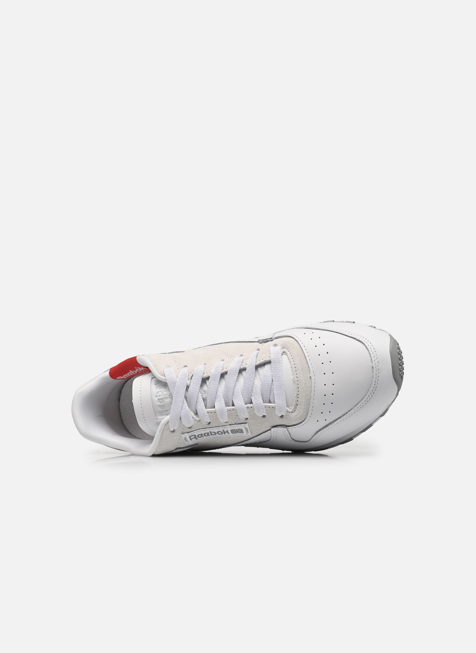 Baskets basses Classic Leather M homme blanc Reebok Baskets basses Classic Leather M homme blanc Ftwwht/Pugry4/Rhodon