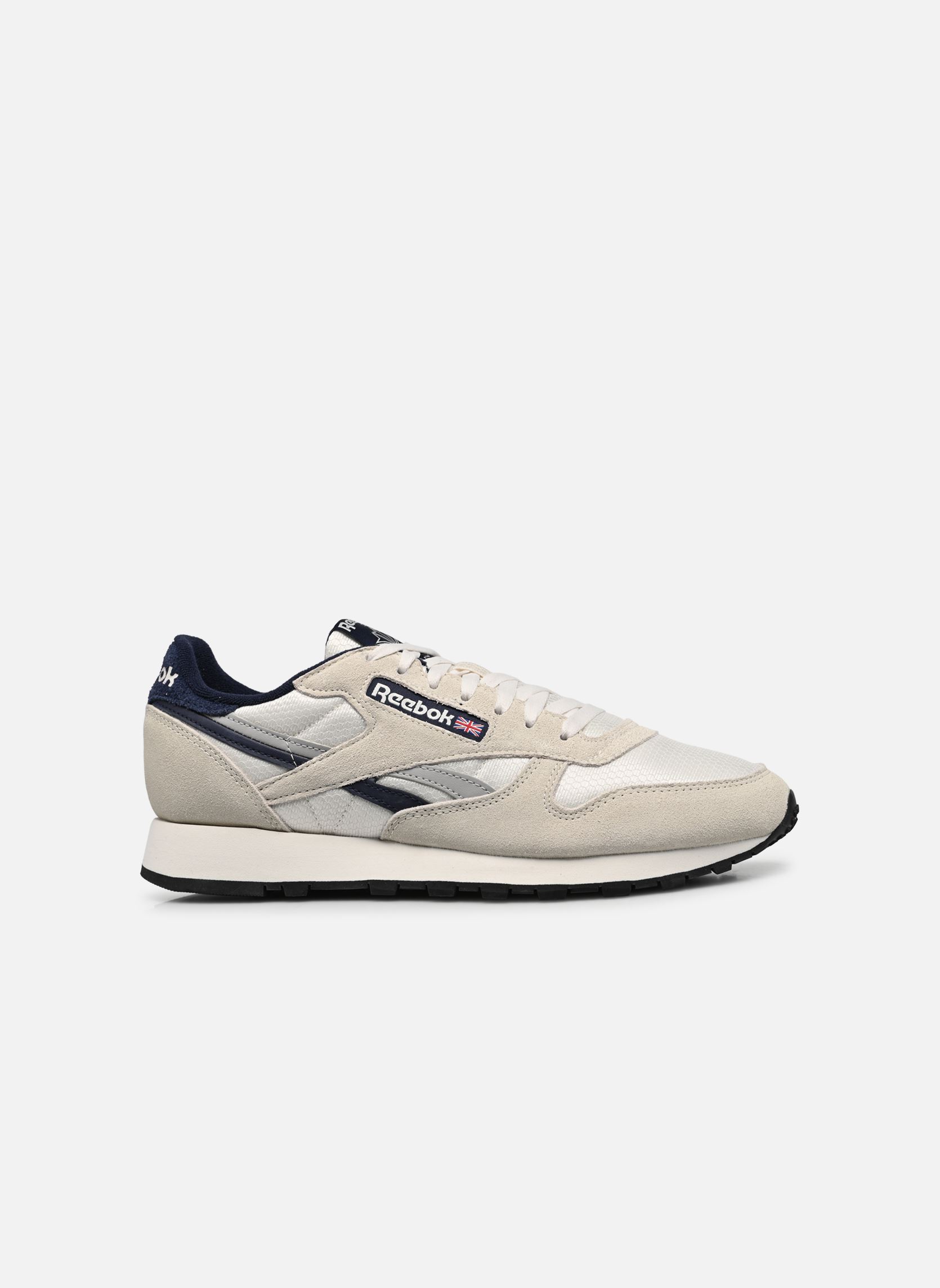Niedrige Sneaker Classic Leather M herren weiß Reebok Niedrige Sneaker Classic Leather M herren weiß Chalk/Vector Navy/Core Black