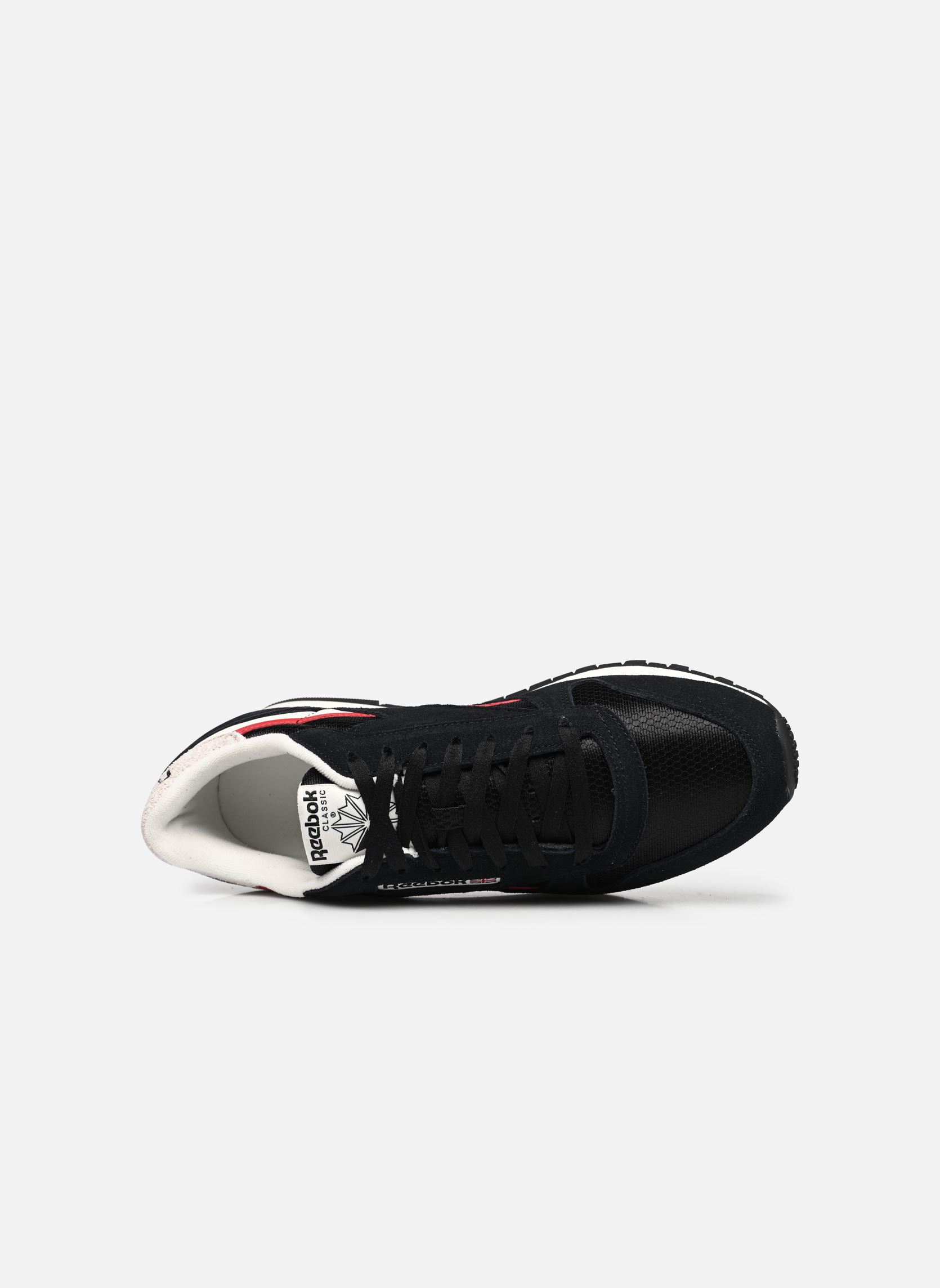 Niedrige Sneaker Classic Leather M herren schwarz Reebok Niedrige Sneaker Classic Leather M herren schwarz Core Black/Chalk/Flash Red