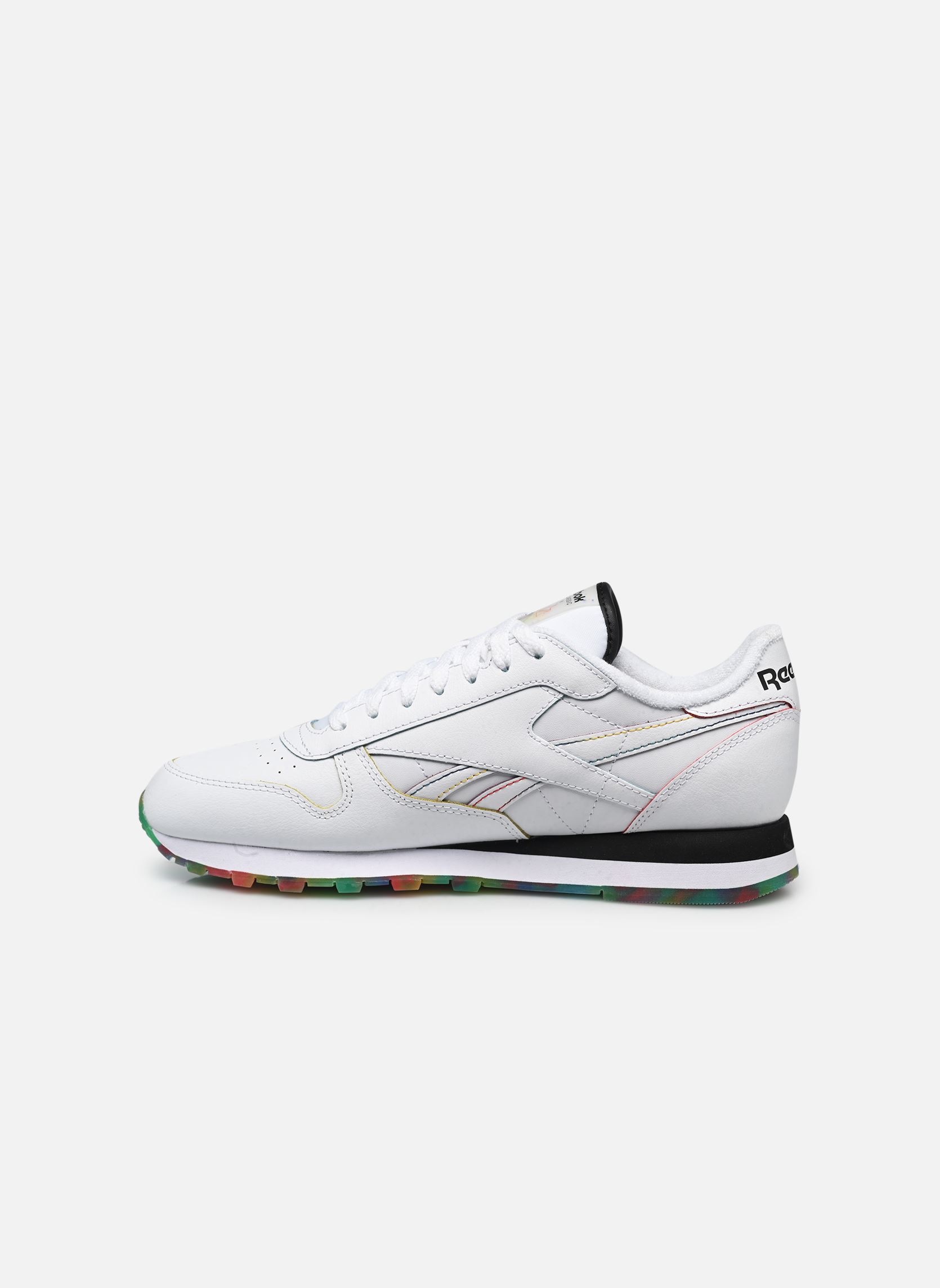 Lage sneakers Classic Leather M heren wit Reebok Lage sneakers Classic Leather M heren wit Ftwwht/Black/Ftwwht